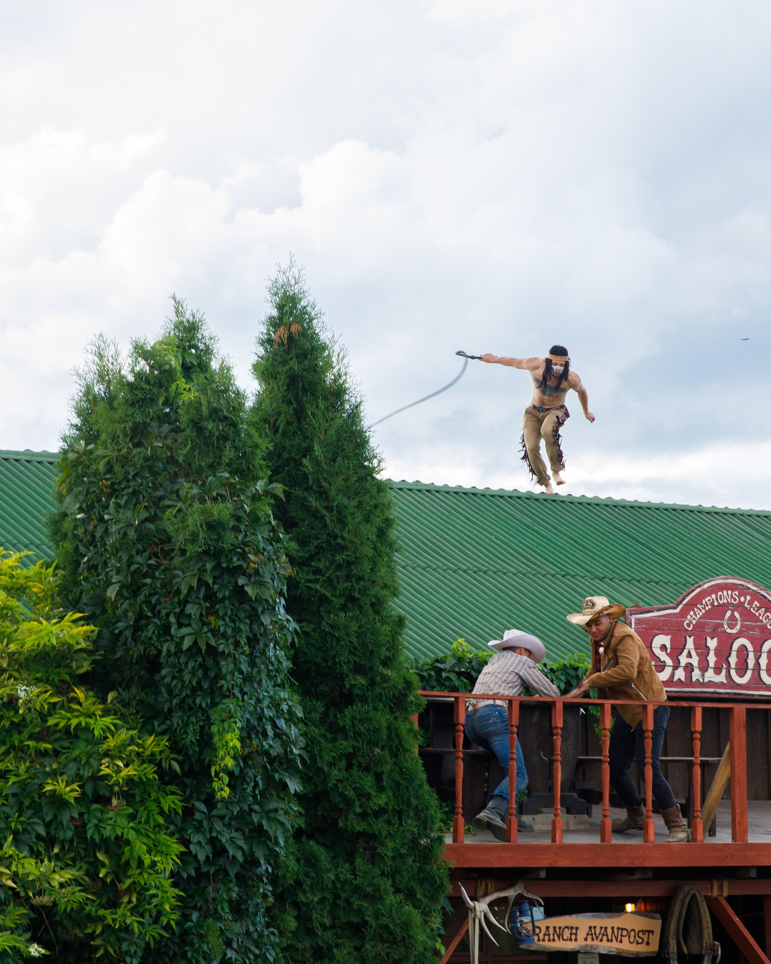 Дикий, дикий Запад. корпоратив компании «Европарк»