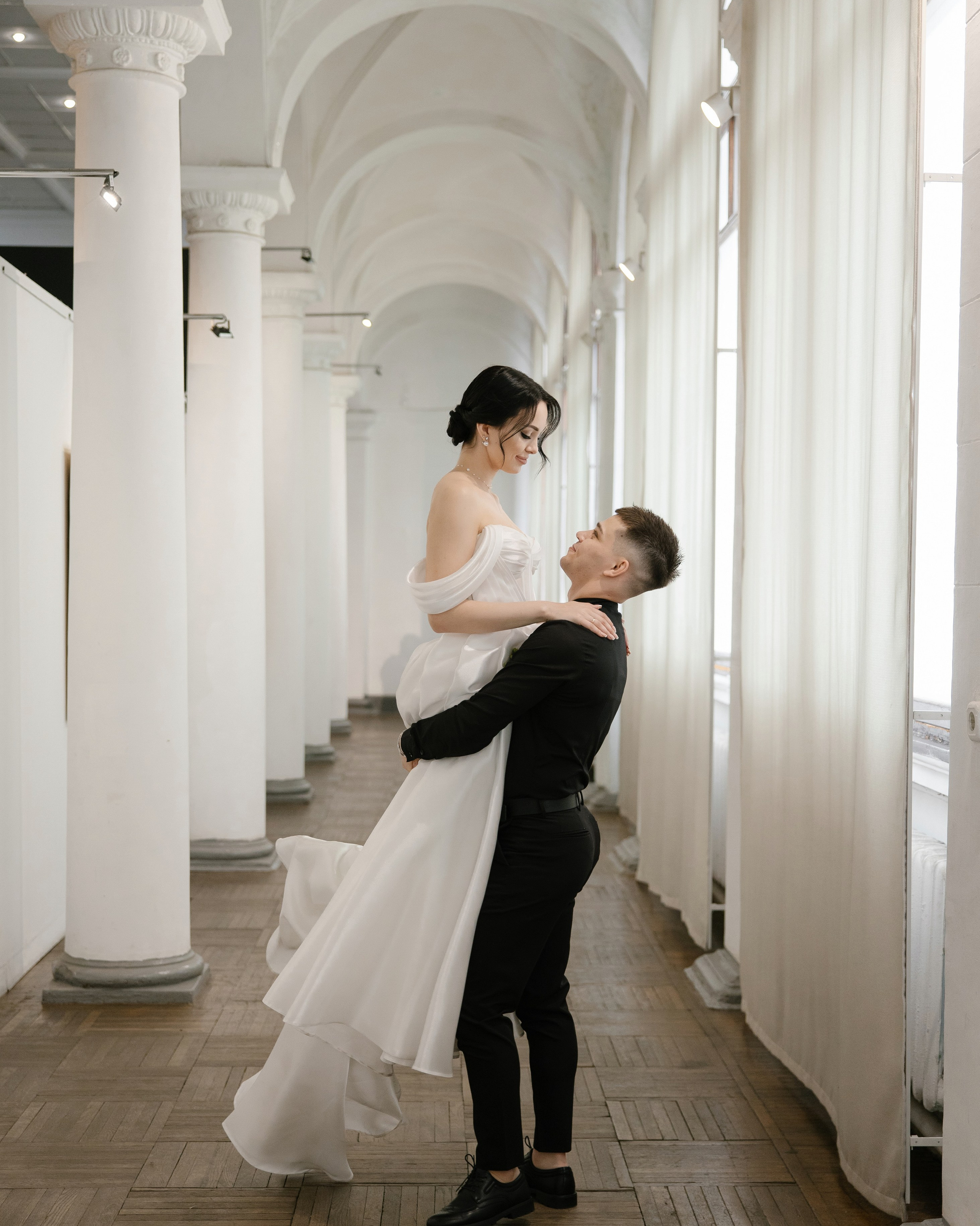 Дарина и Данил в музее изобразительных искусств