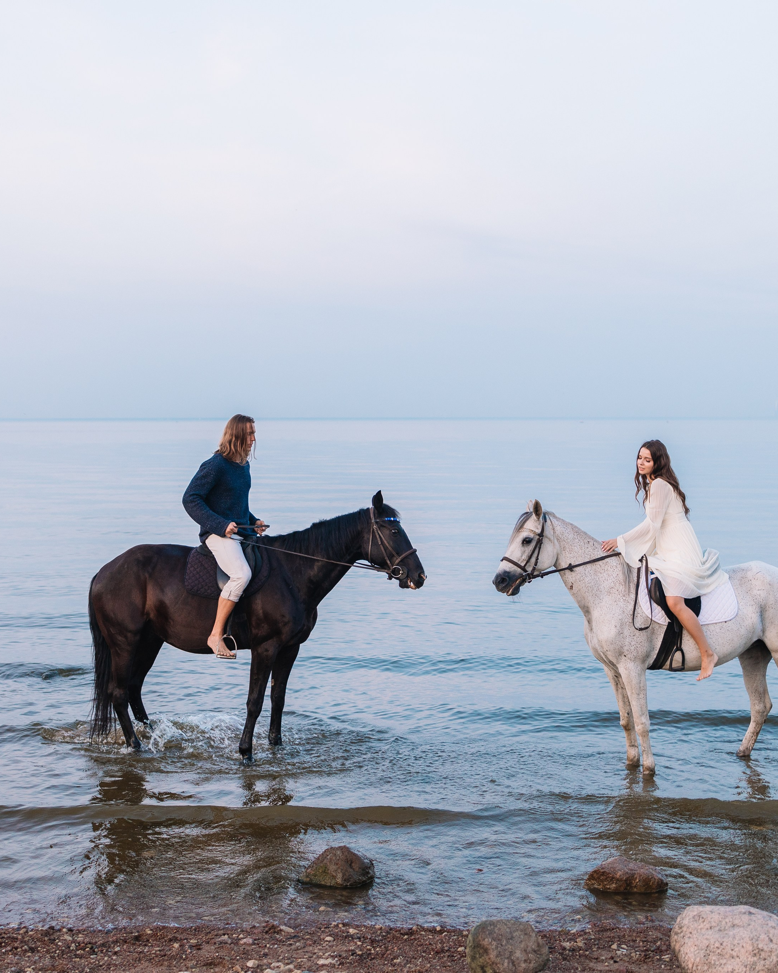 Прогулка с&nbsp;лошадьми на&nbsp;пляже