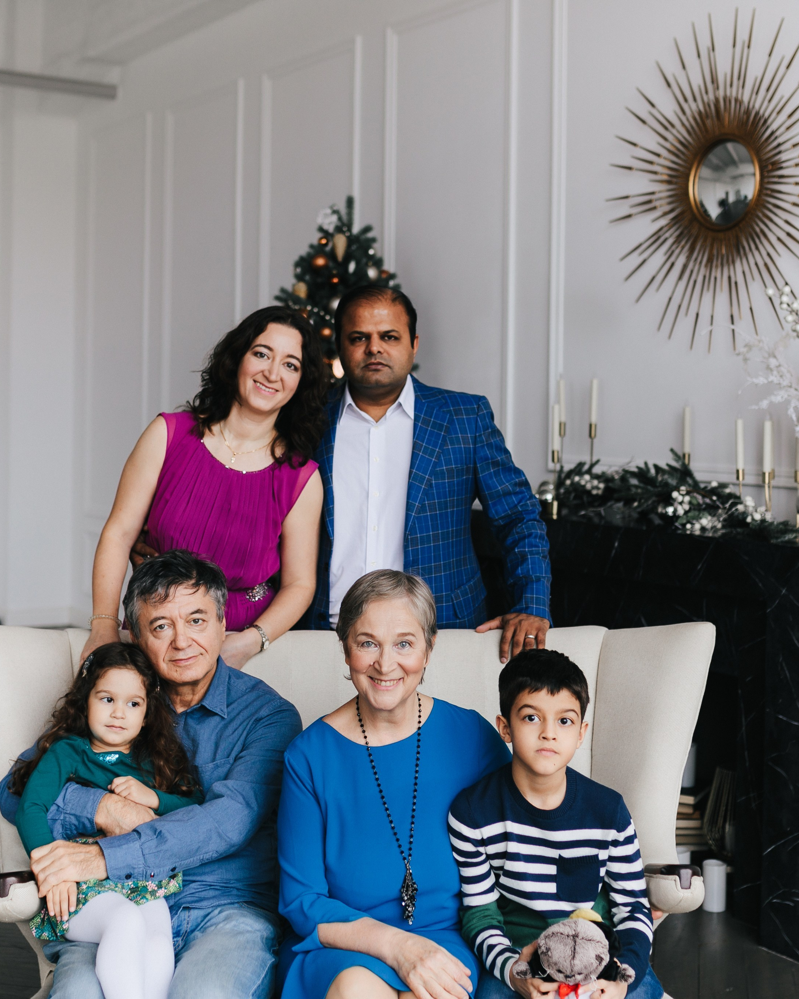 Новогодняя история большой семьи Нины