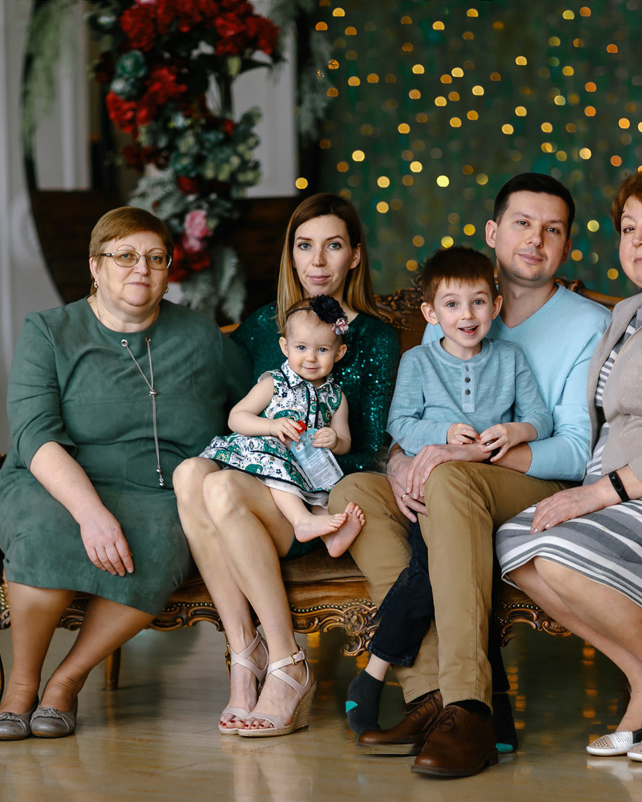 Семья Павла и Екатерины, годовасие Дианы