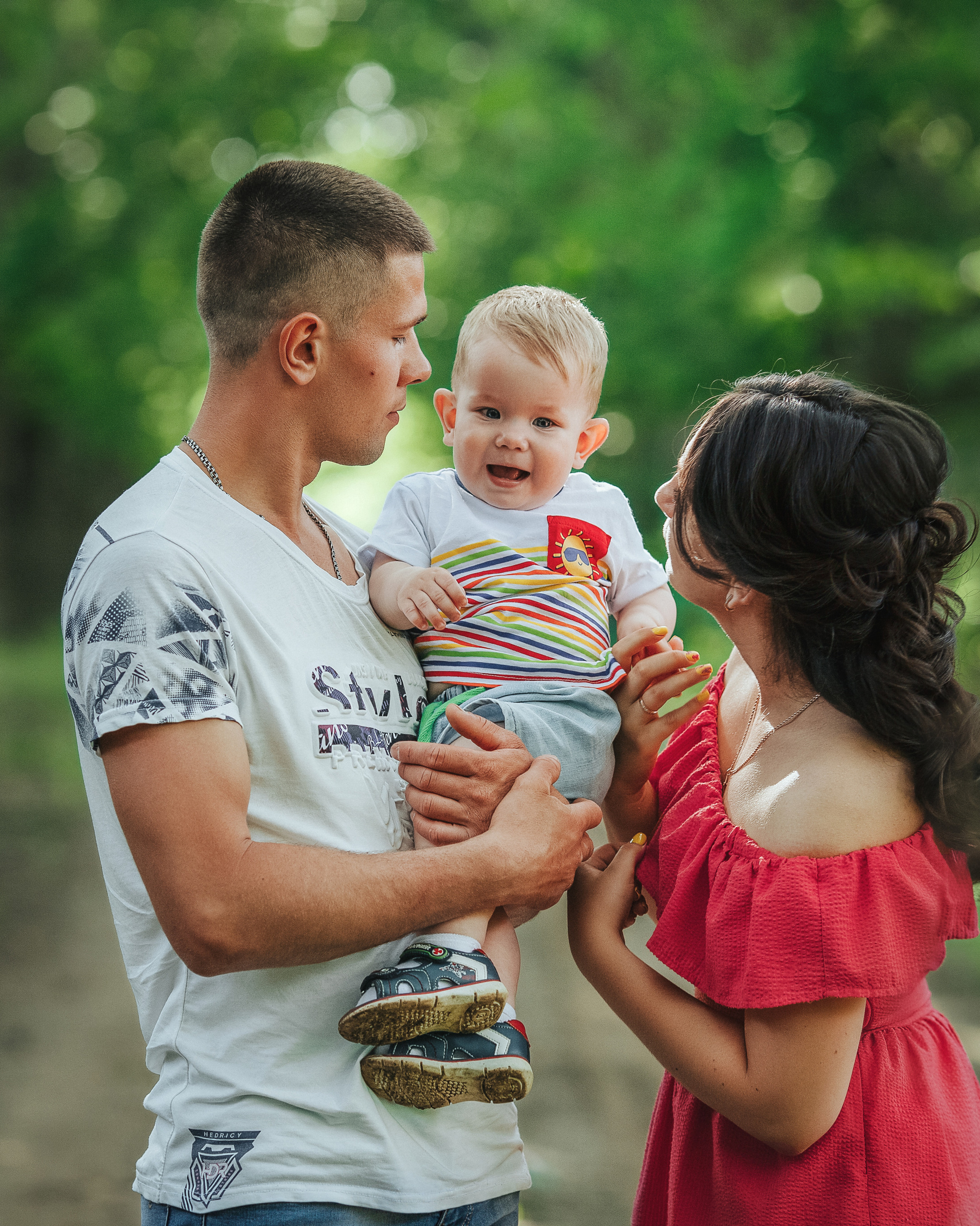Семейная летняя фотосессия&nbsp;— Анастасия&Вадим