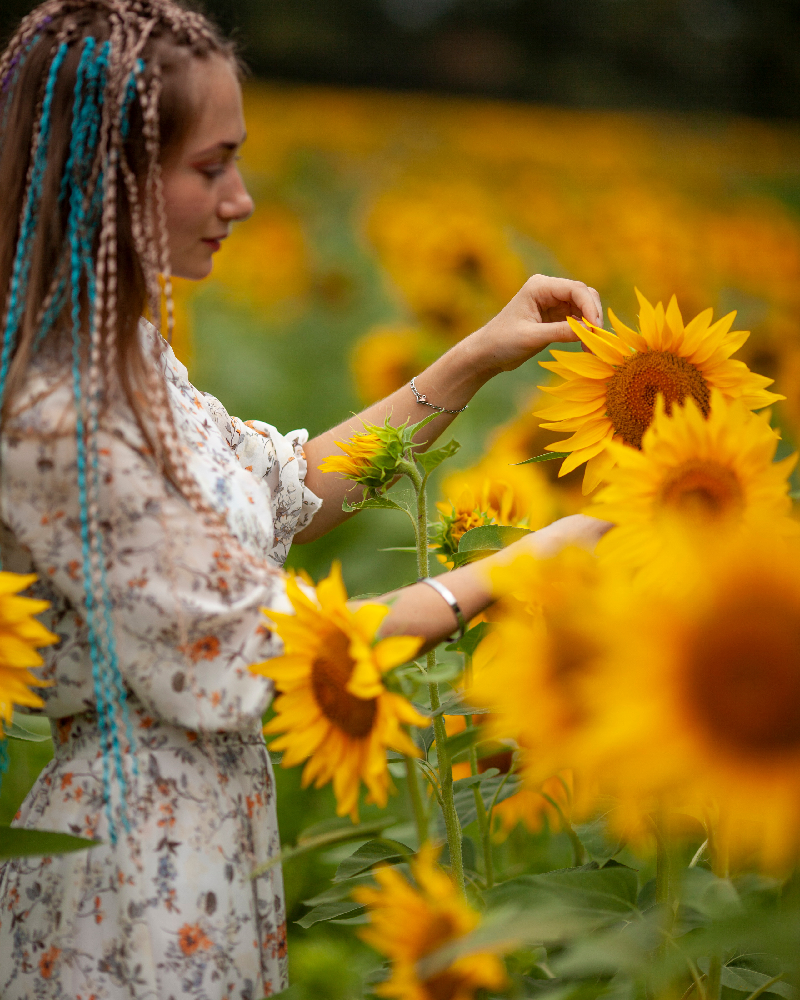 Летняя фотосессия в&nbsp;подсолнухах&nbsp;— Валерия И&nbsp;Анастасия