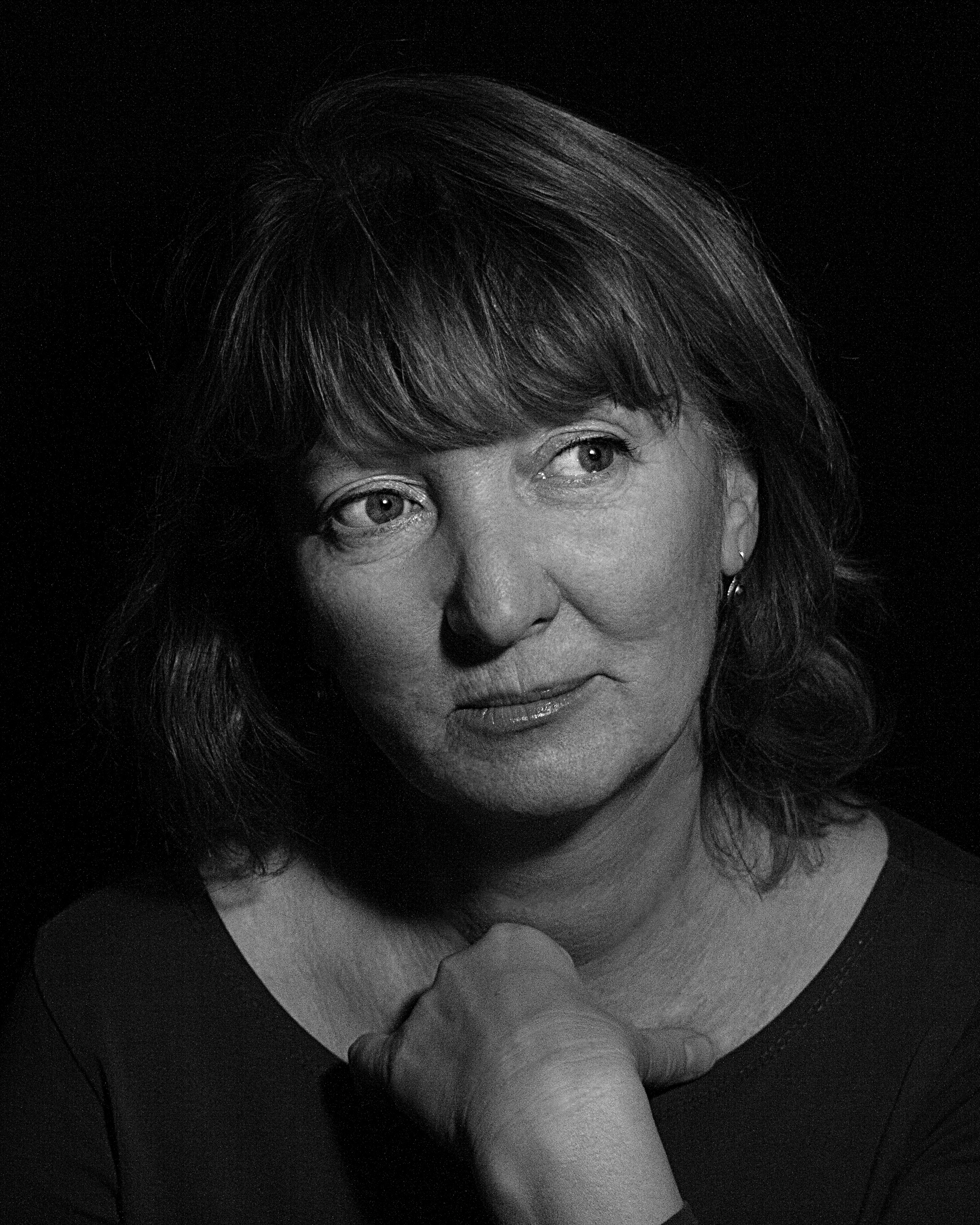 Ч/Б портрет Татьяна