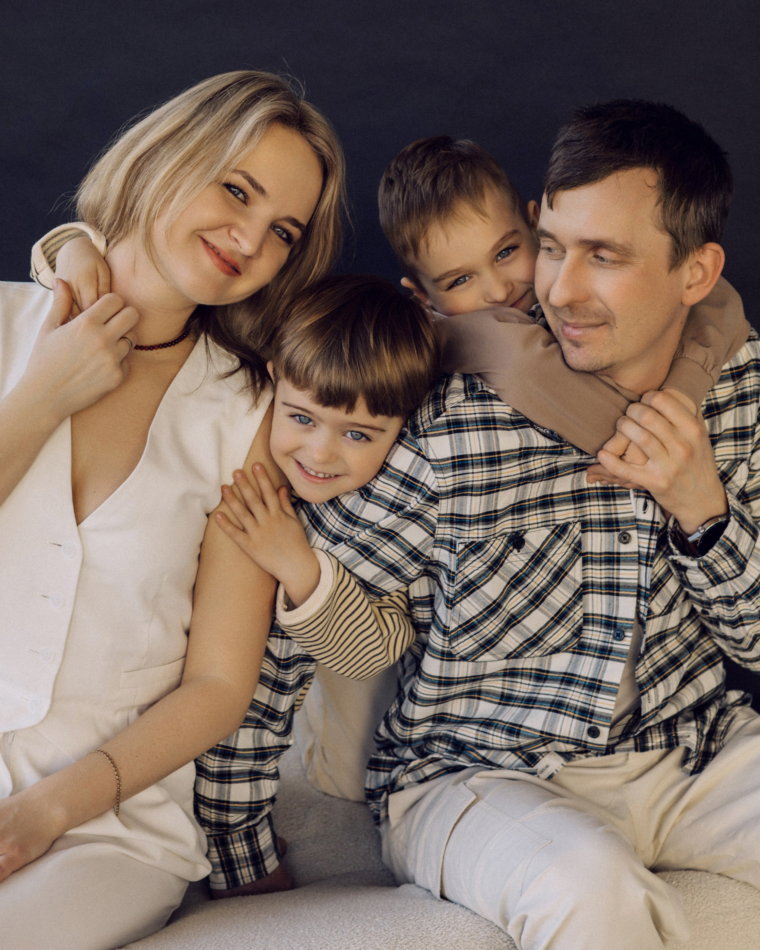 Ира, Дима, Демид и Мирон