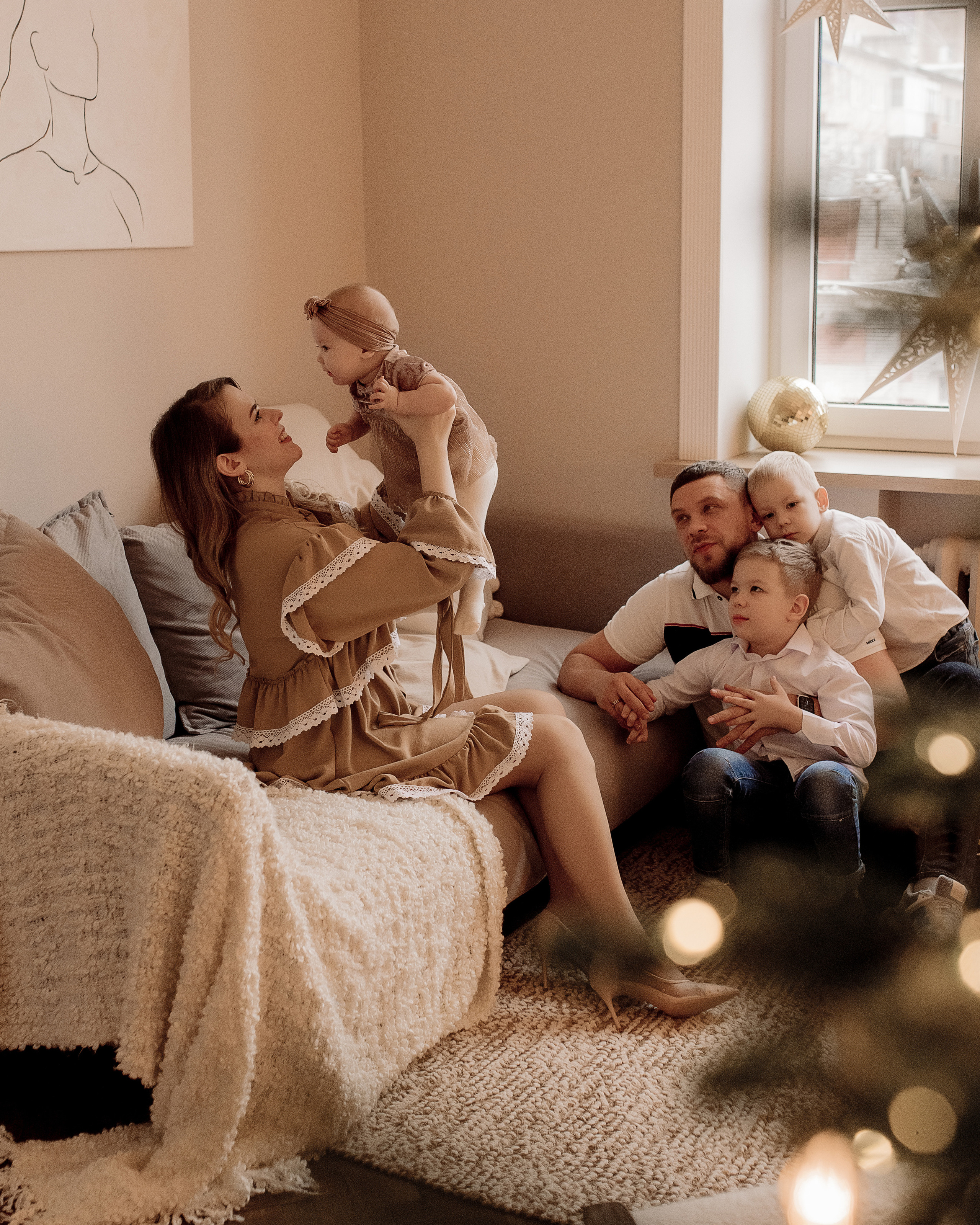 Семья Елены и Александра