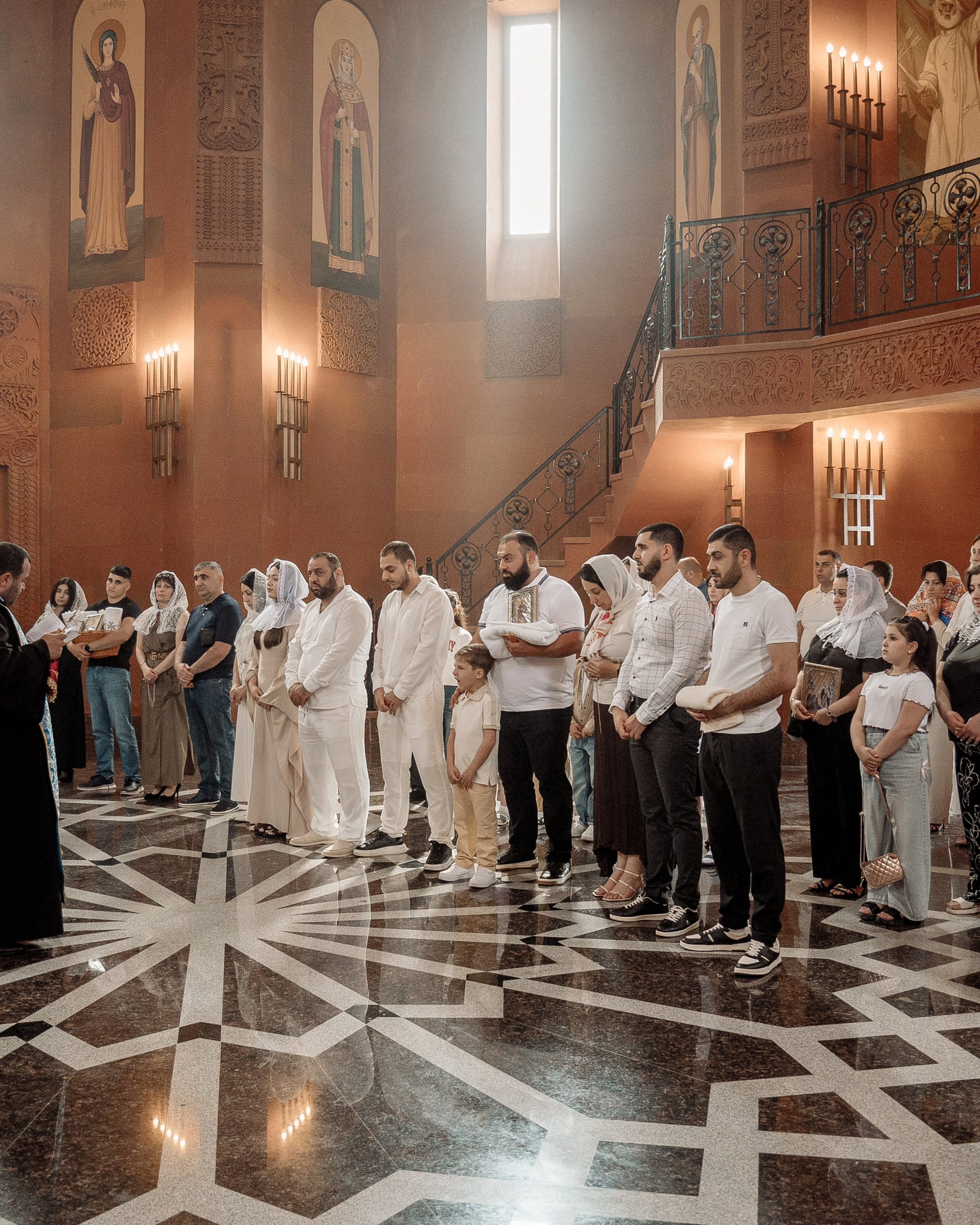 Крещение в армянском храме