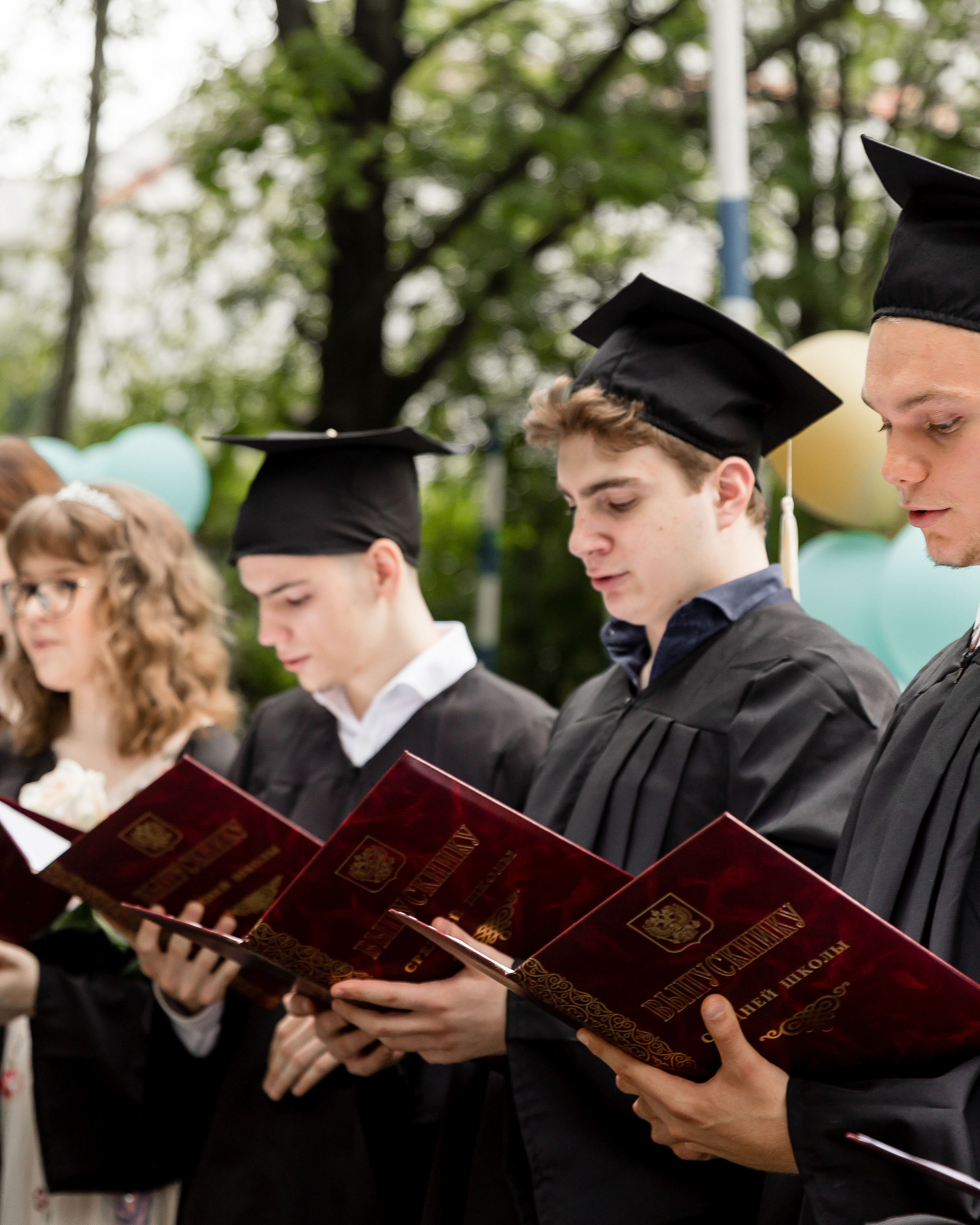 Выпускной, школа «Промо М»