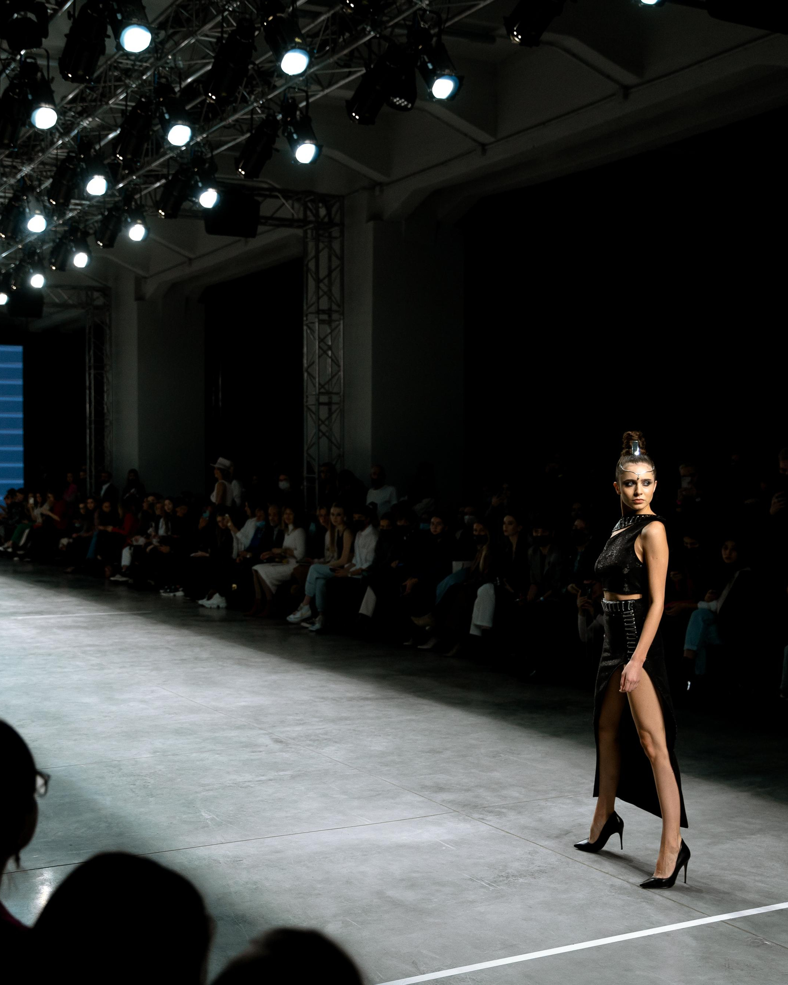 MERCEDES FASHION WEEK backstage Seyana