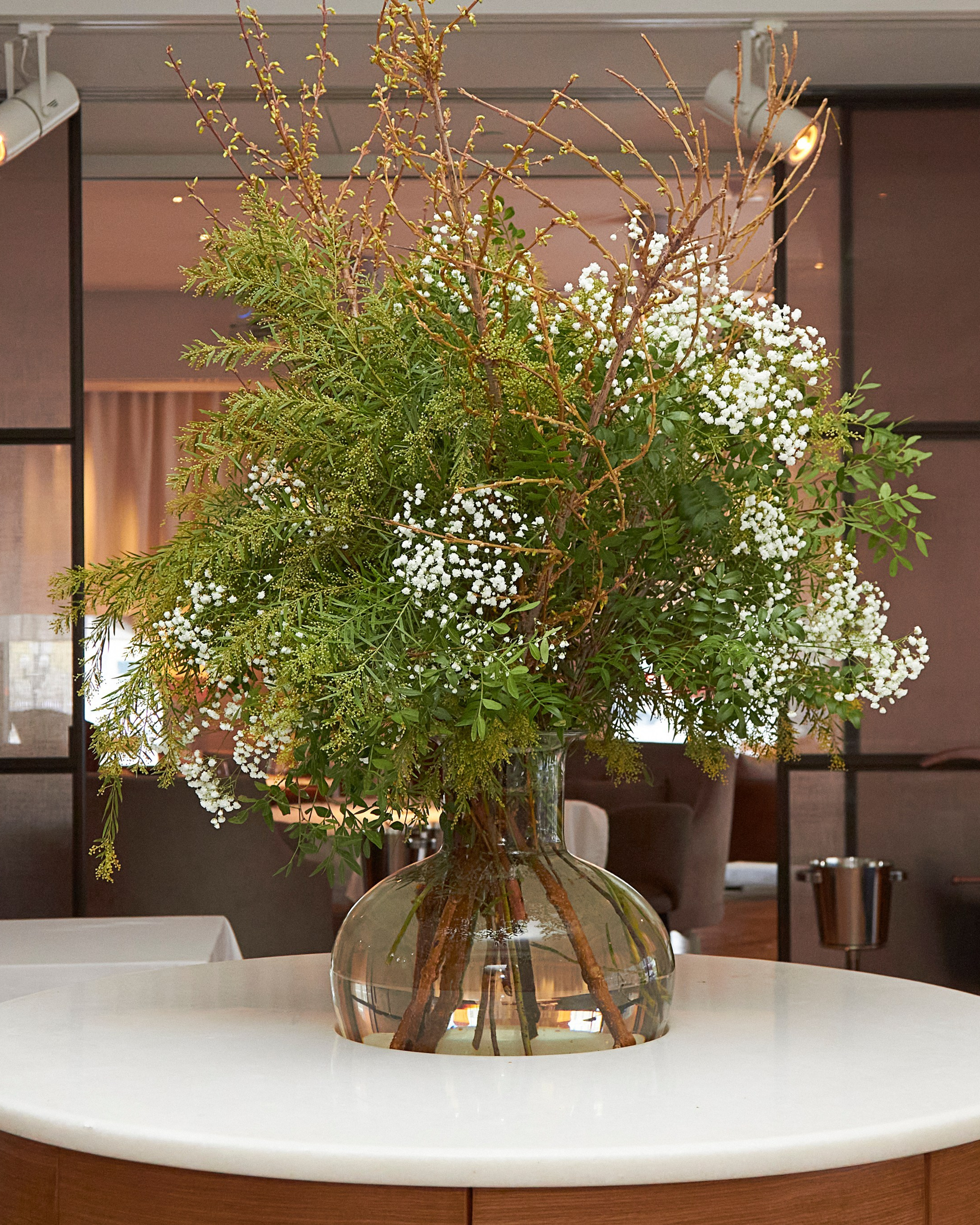 Selfie, luxery restaurant