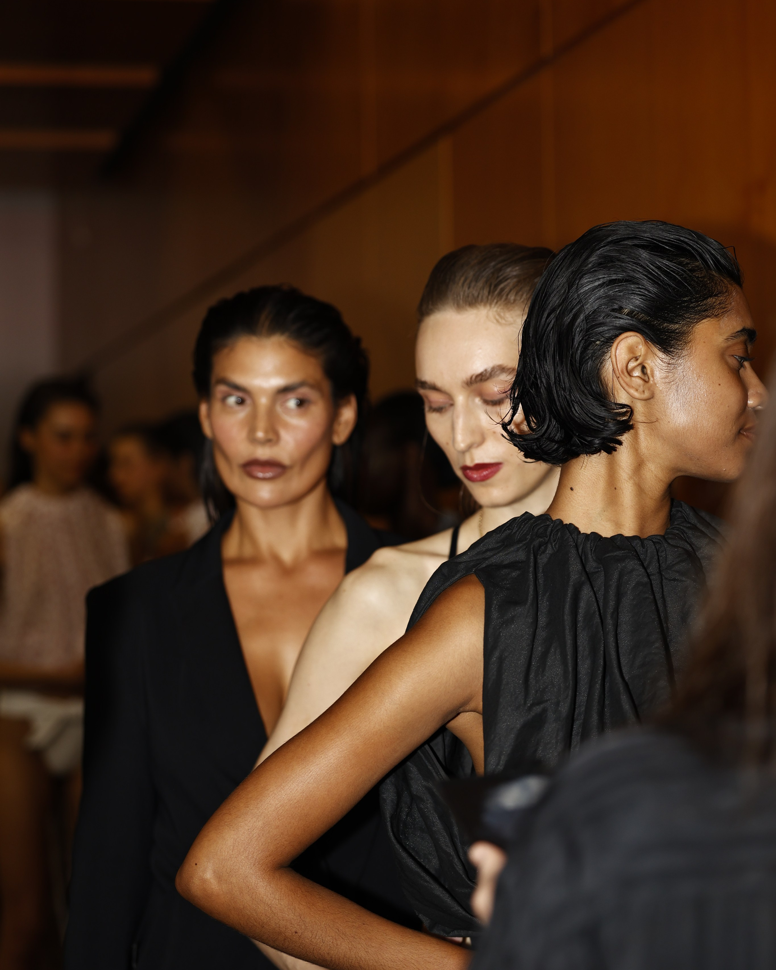 Bianca Spender Backstage | St&nbsp;Barnabas Church | Australian Fashion Week 2025