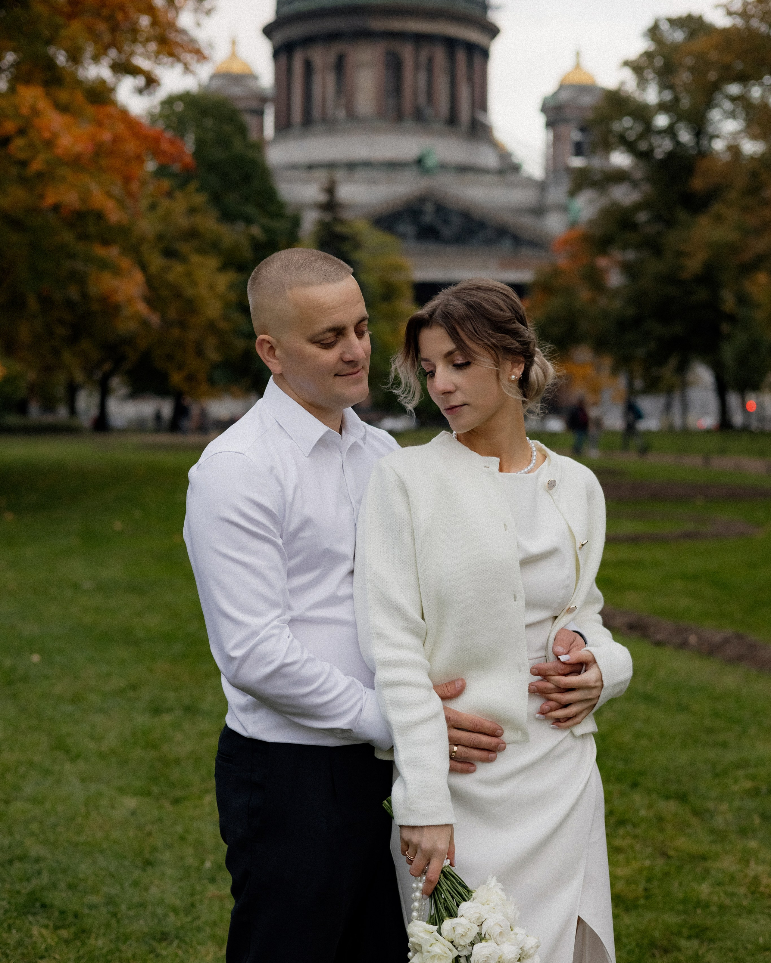 Свадебная прогулка у Исаакия