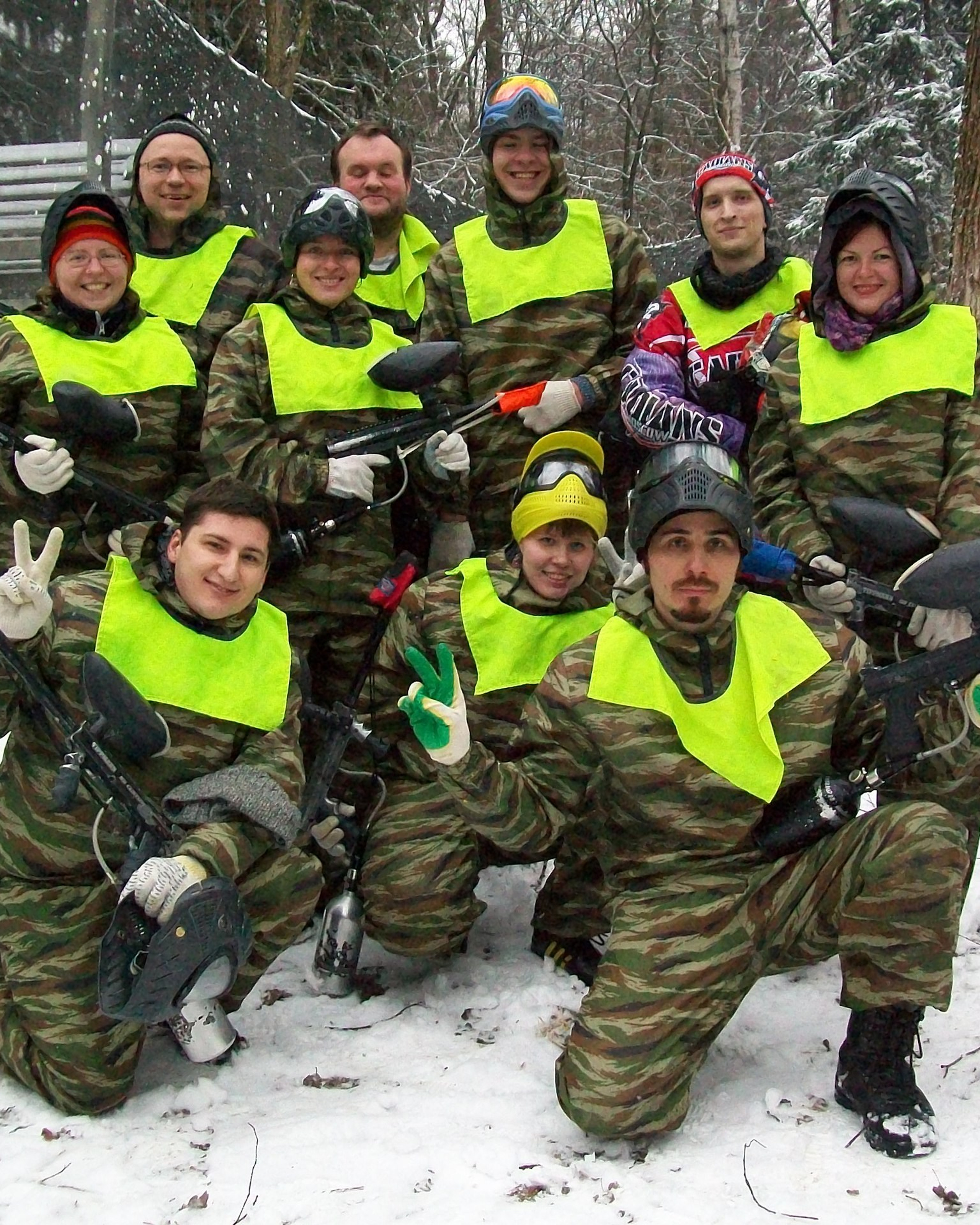 Пейнтбольная битва | 12.12.2015