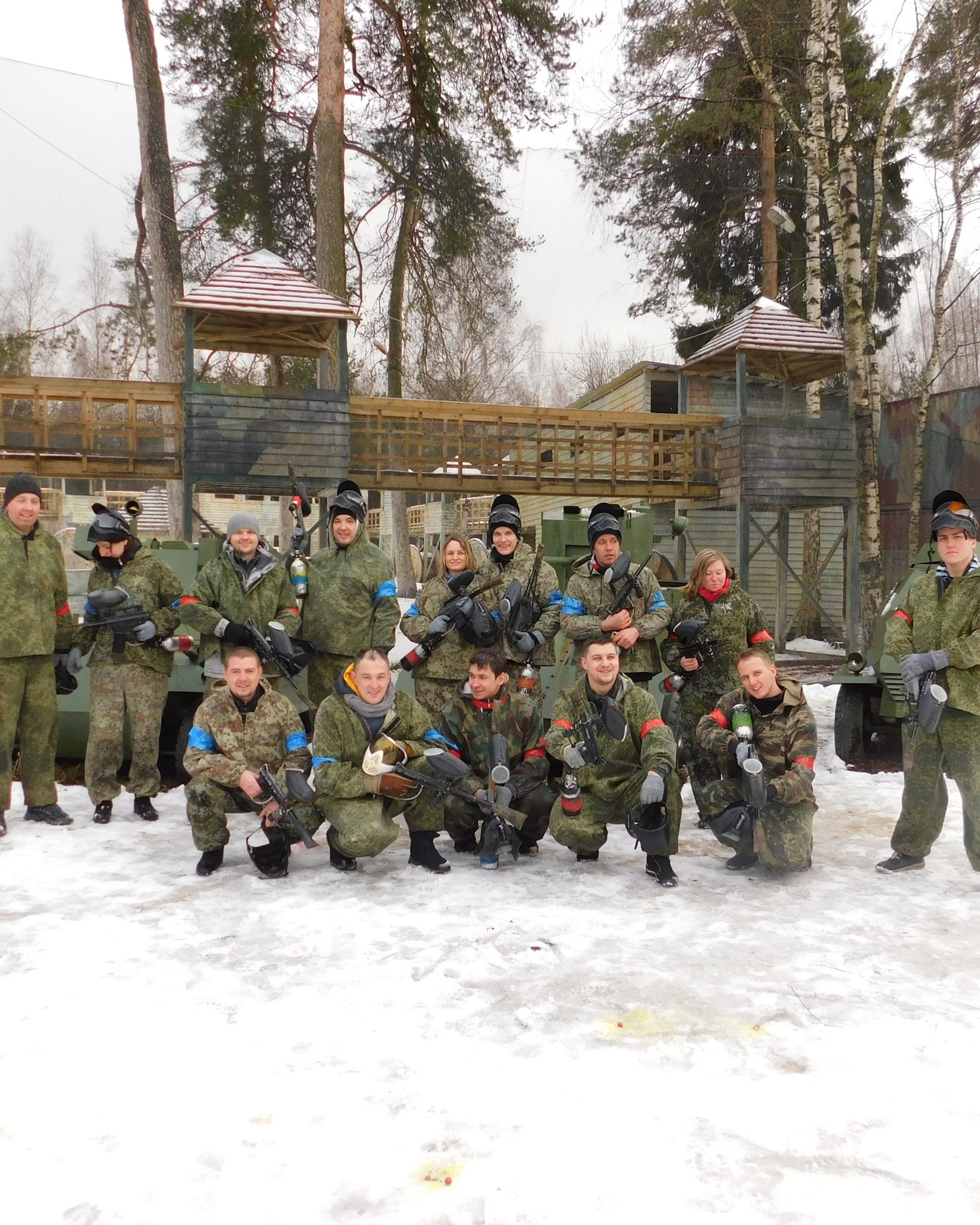 Пейнтбол + шашлычки | 23.02.2020