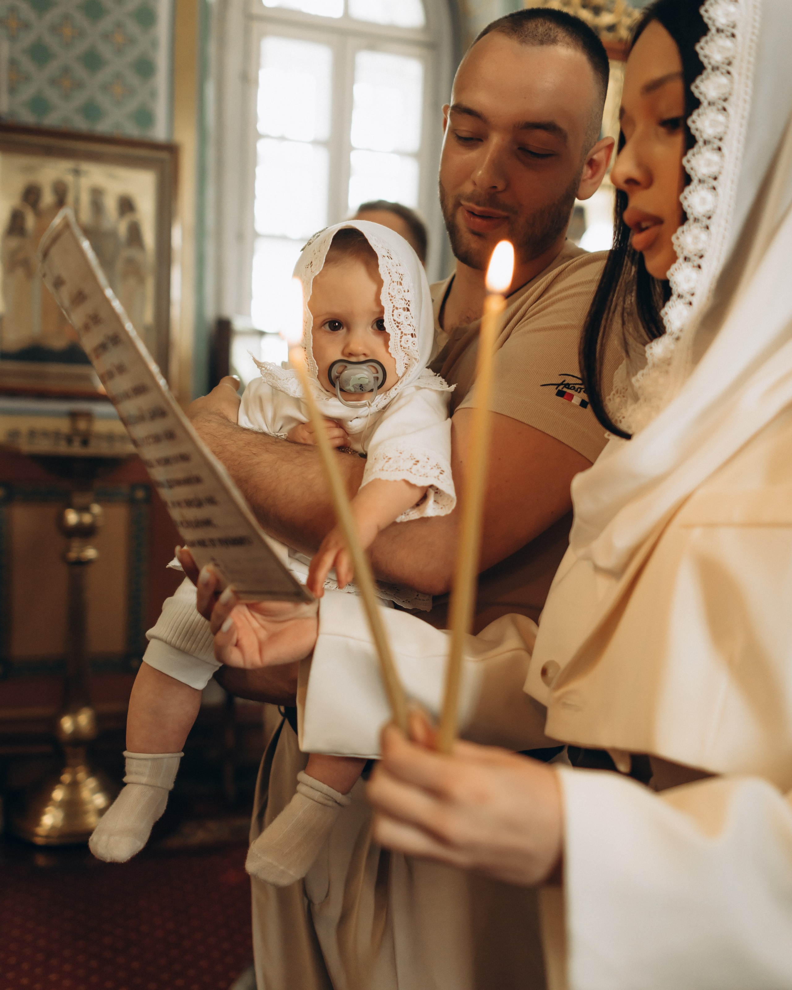 Таинство крещения Веры