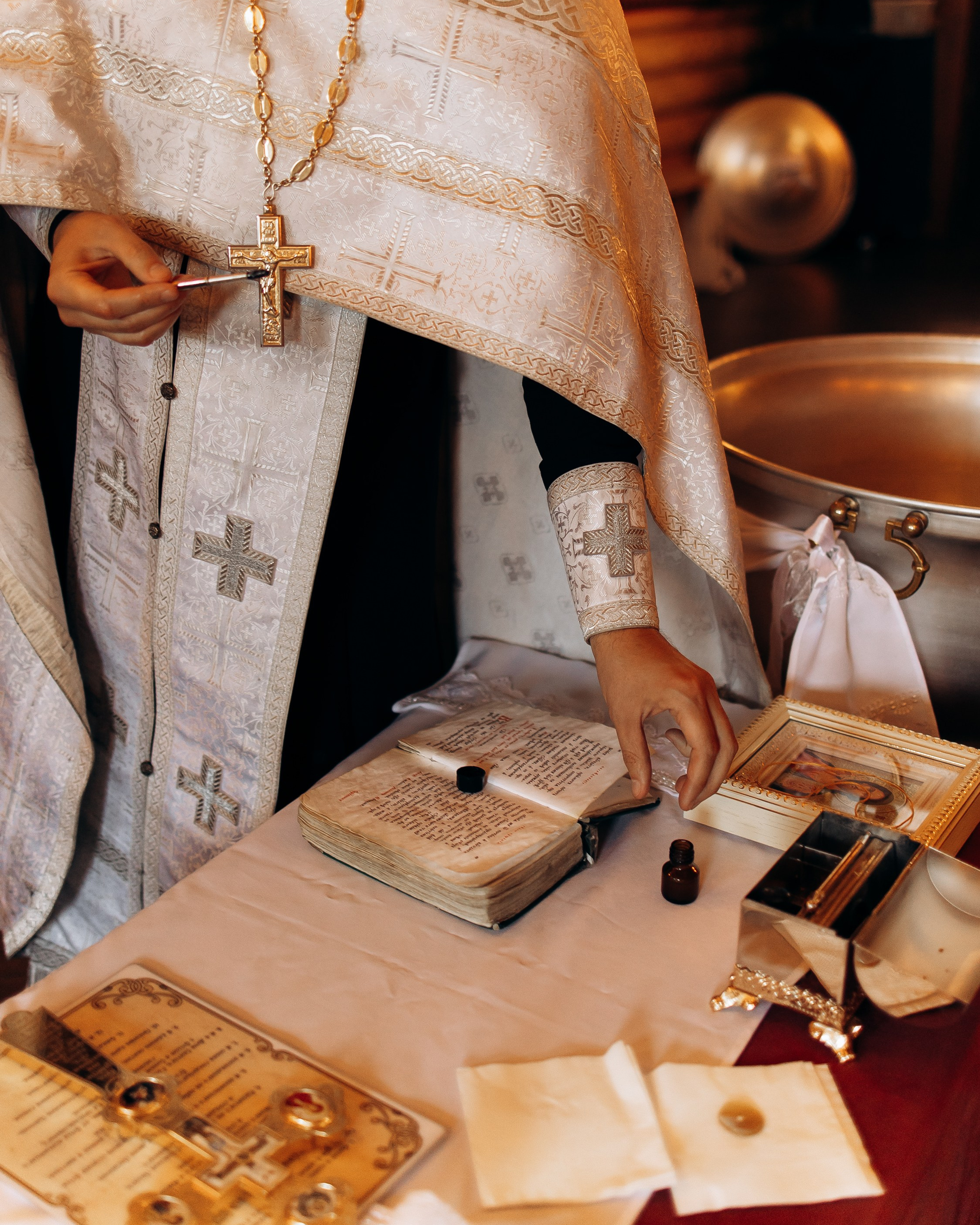 Таинство Крещения Михаила