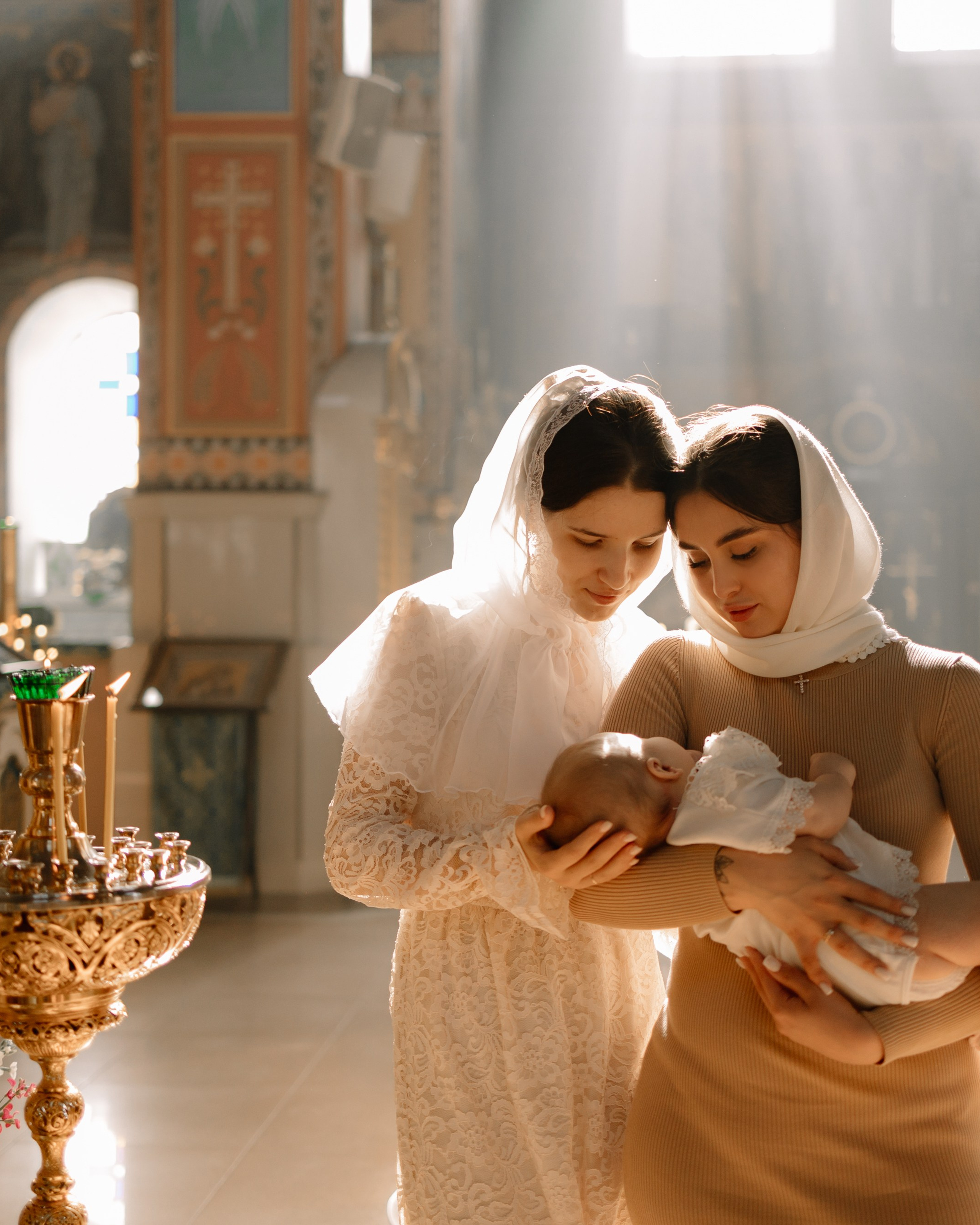 Таинство крещения Миланы