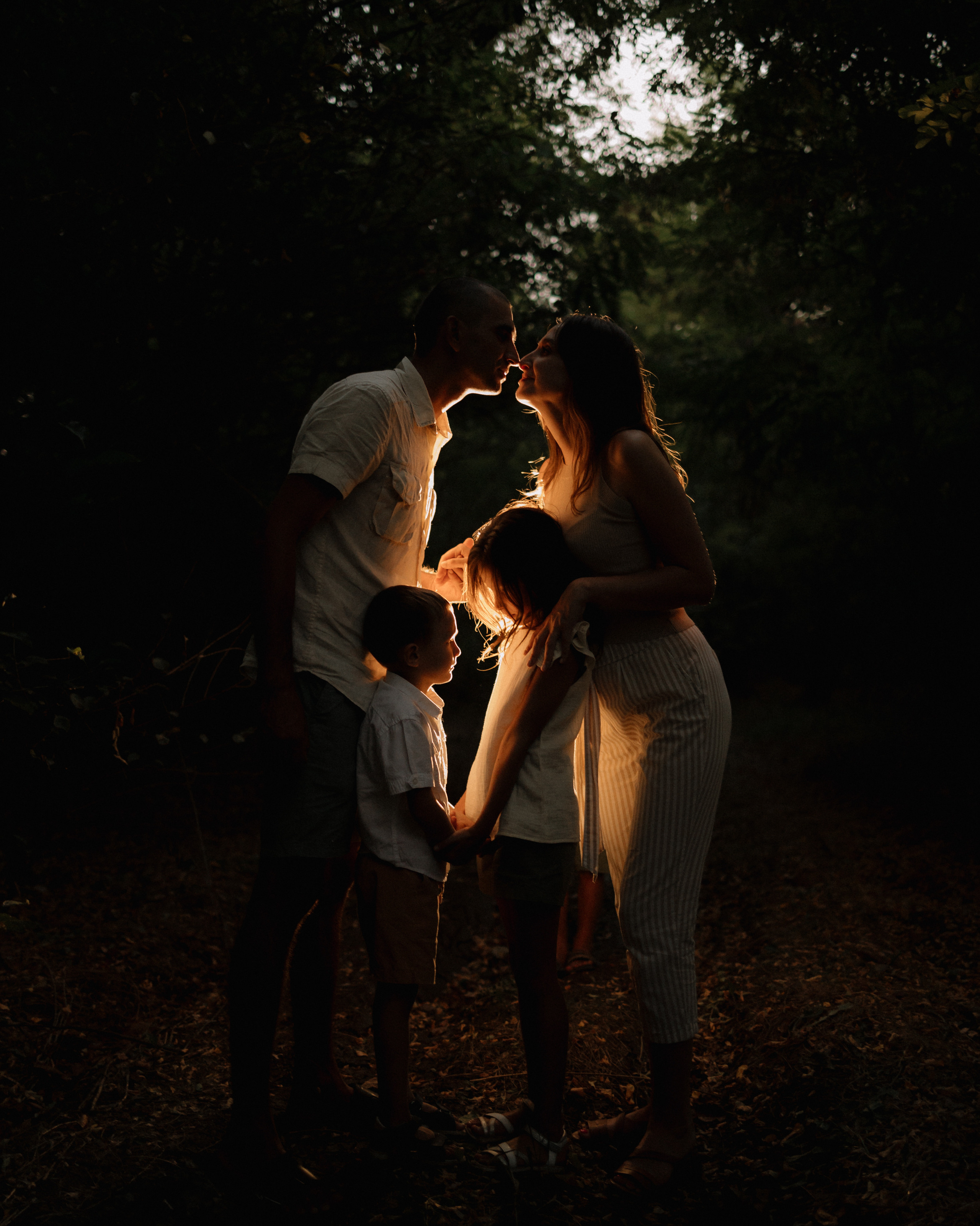 Семейная съёмка на&nbsp;природе