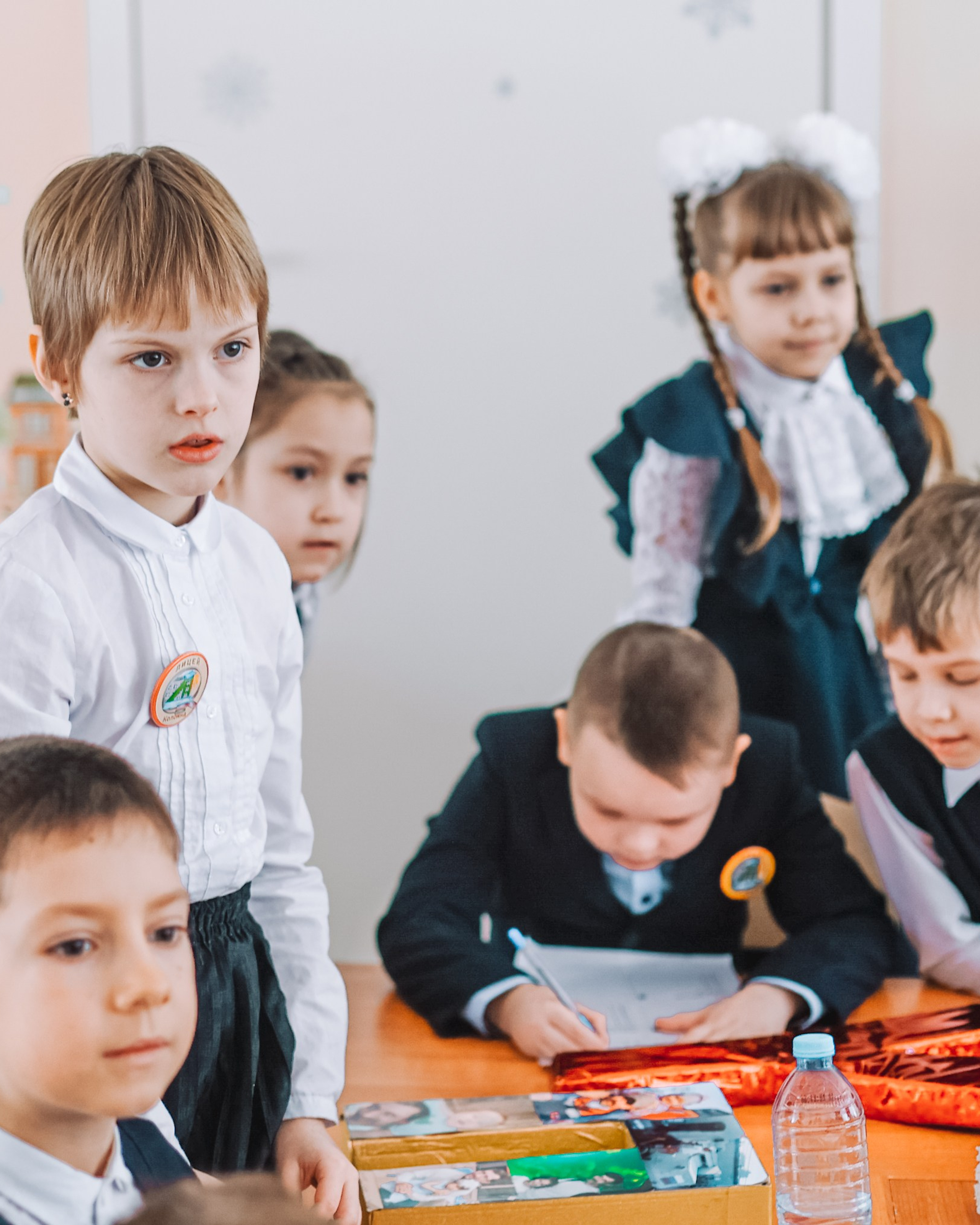 Репортаж. Первоклашки