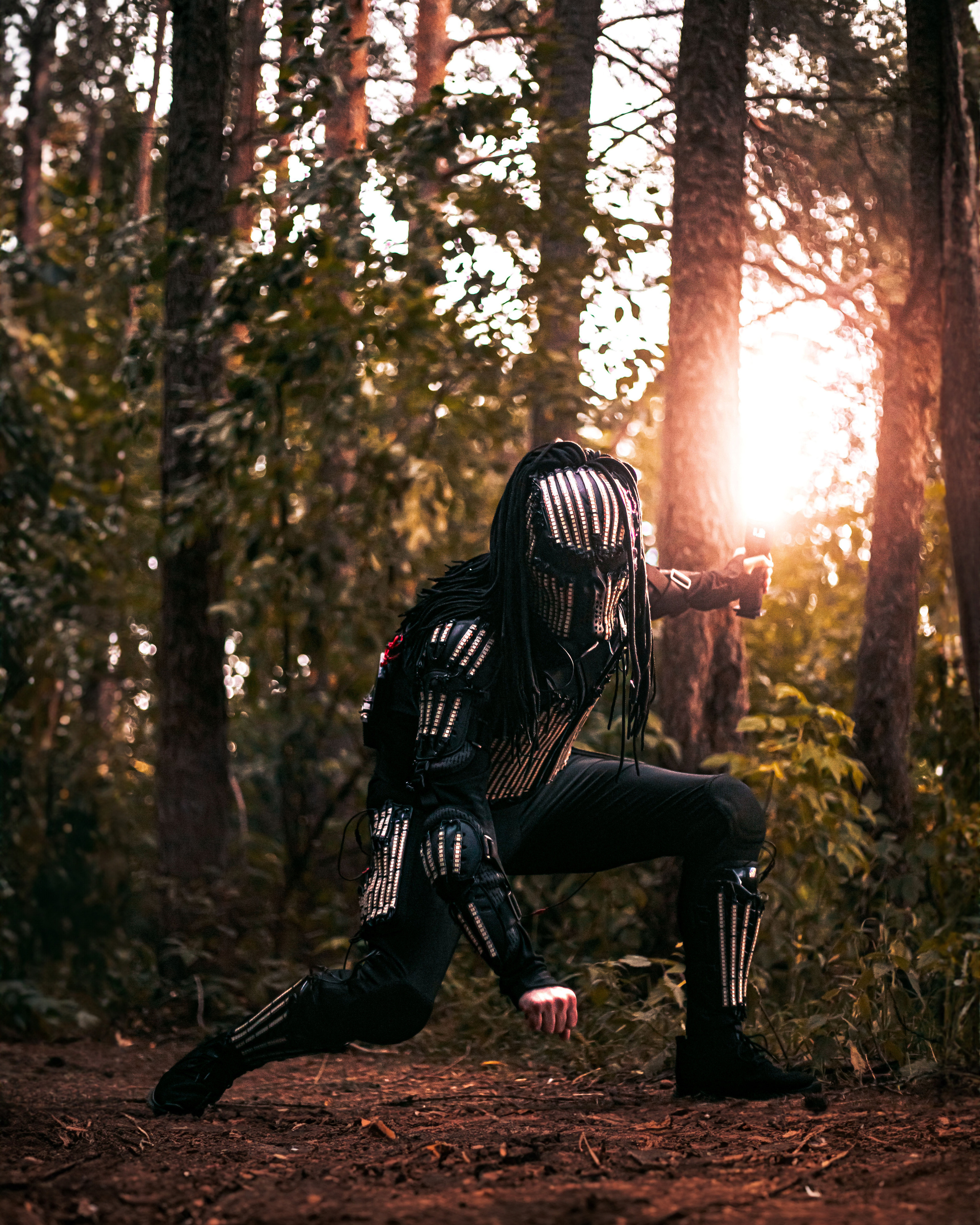 Хищник (призрак), авторская съемка