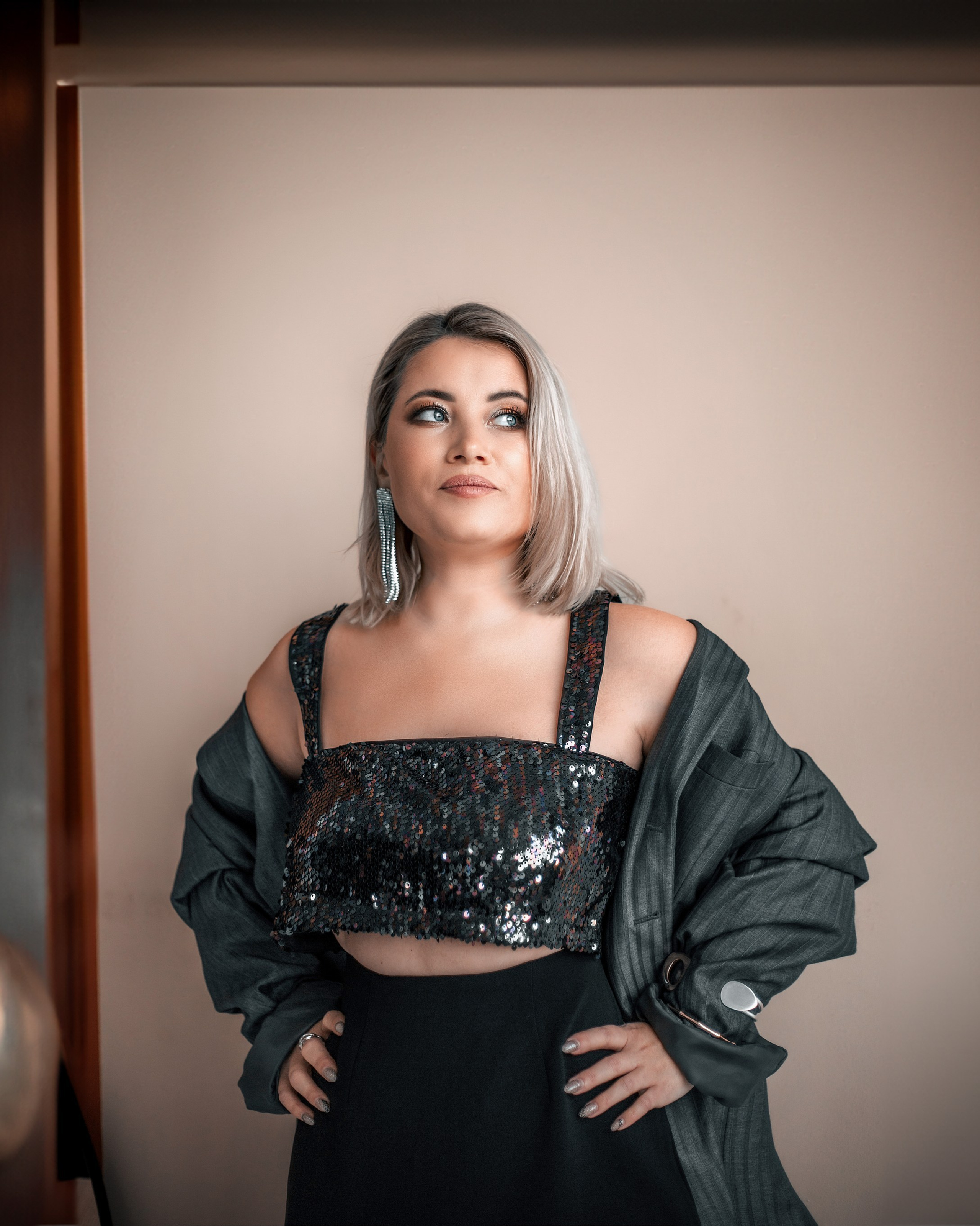 Настя, студийная съемка