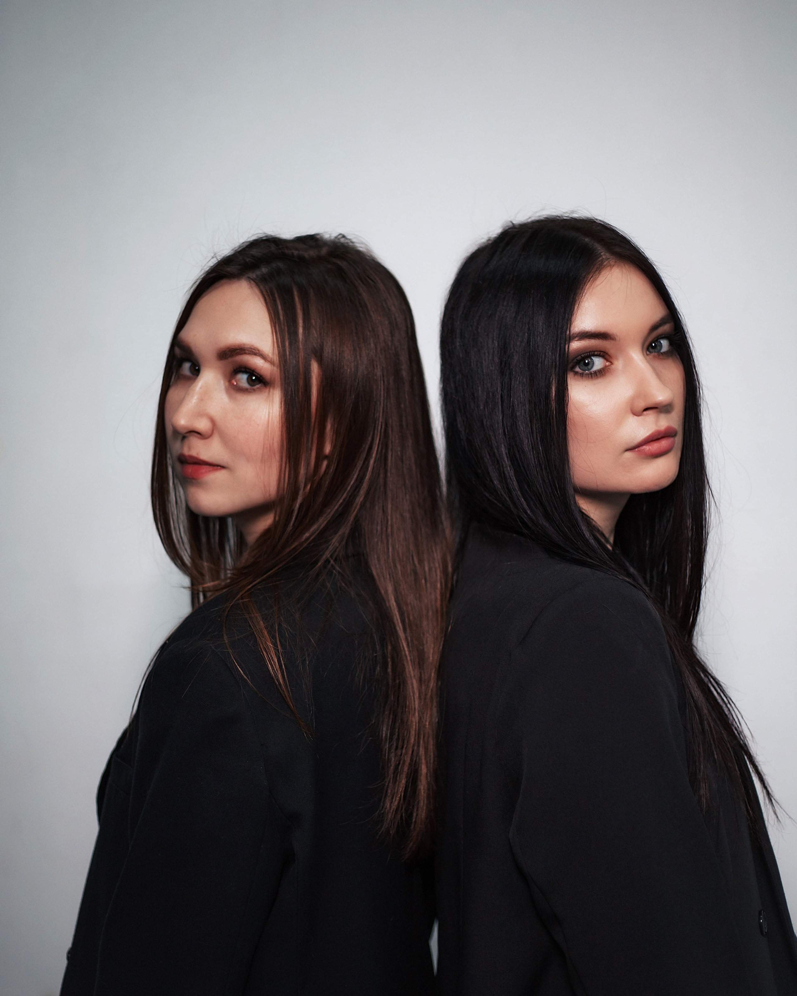 Валя и Лера, студийная съемка