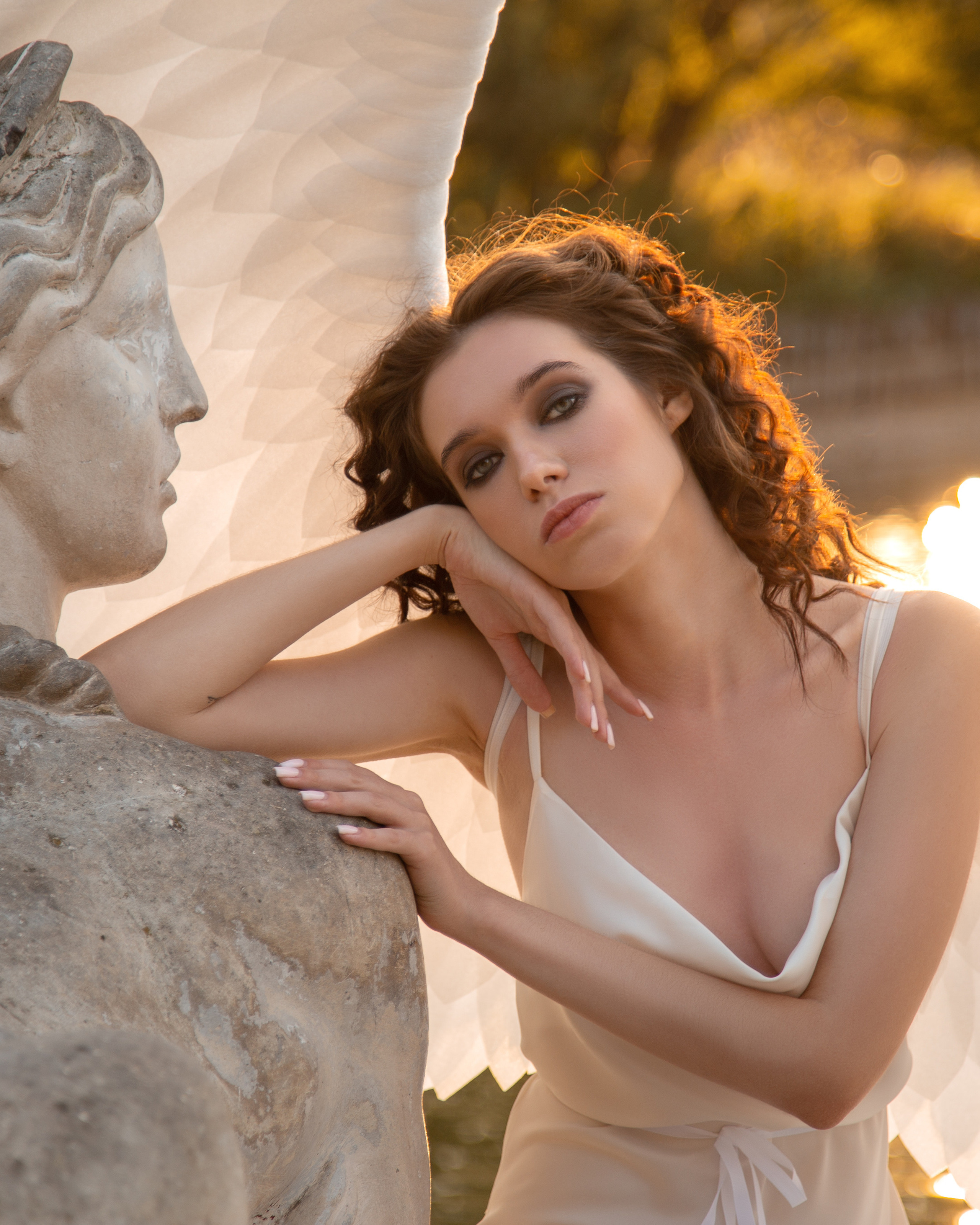 Фотосессия с крыльями