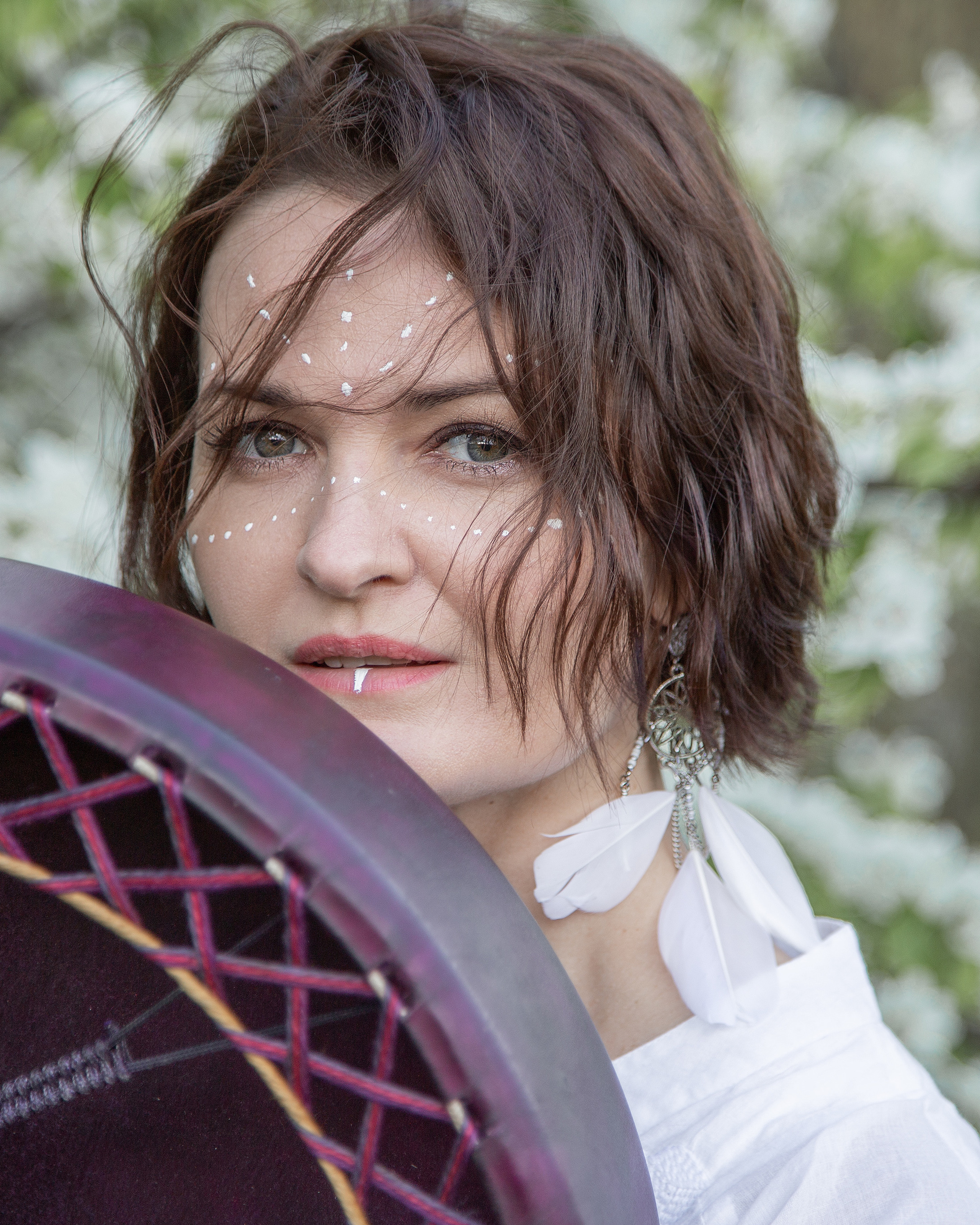 Фотосессия в цветущих садах