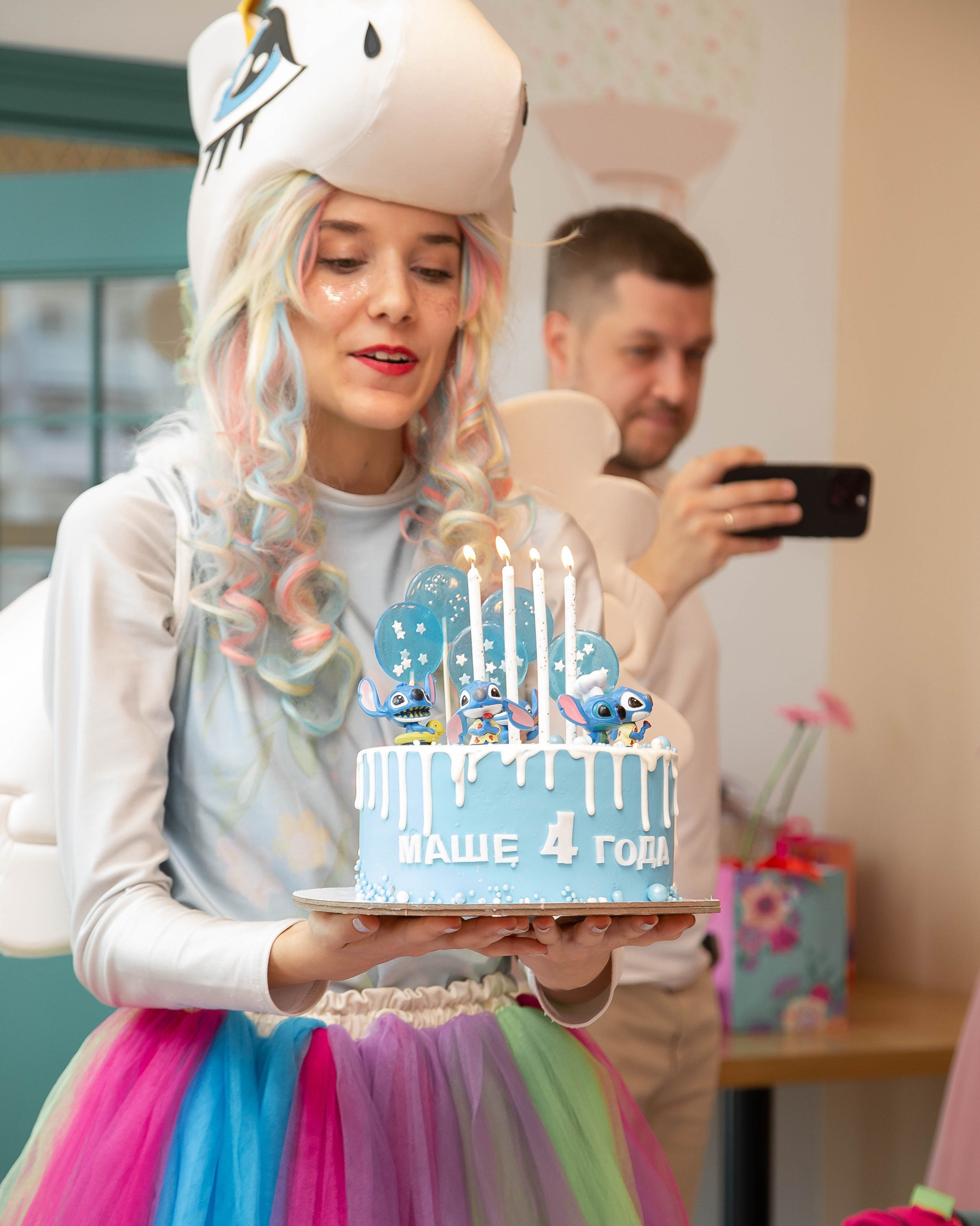 День рождения сестричек