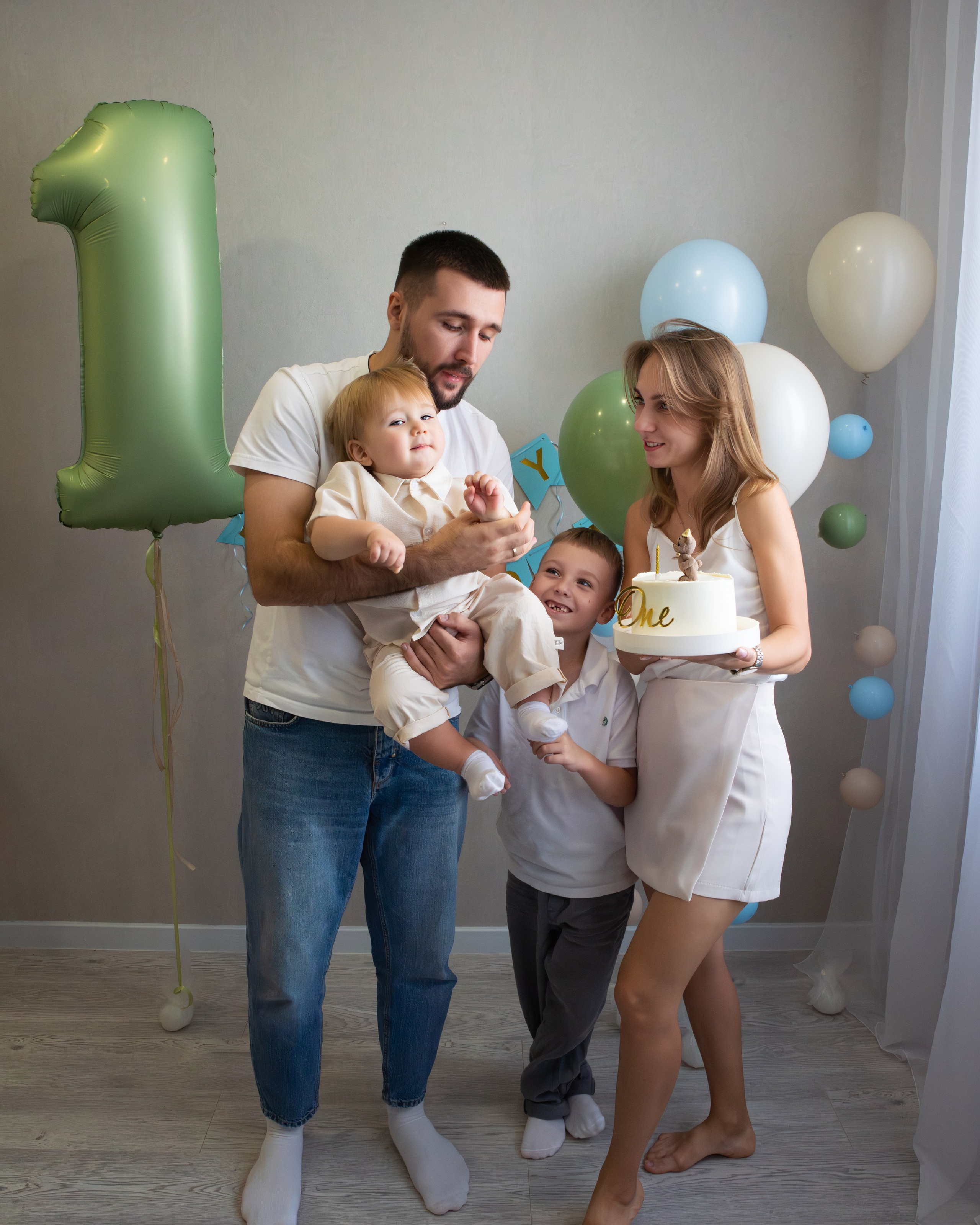 1 годик дома