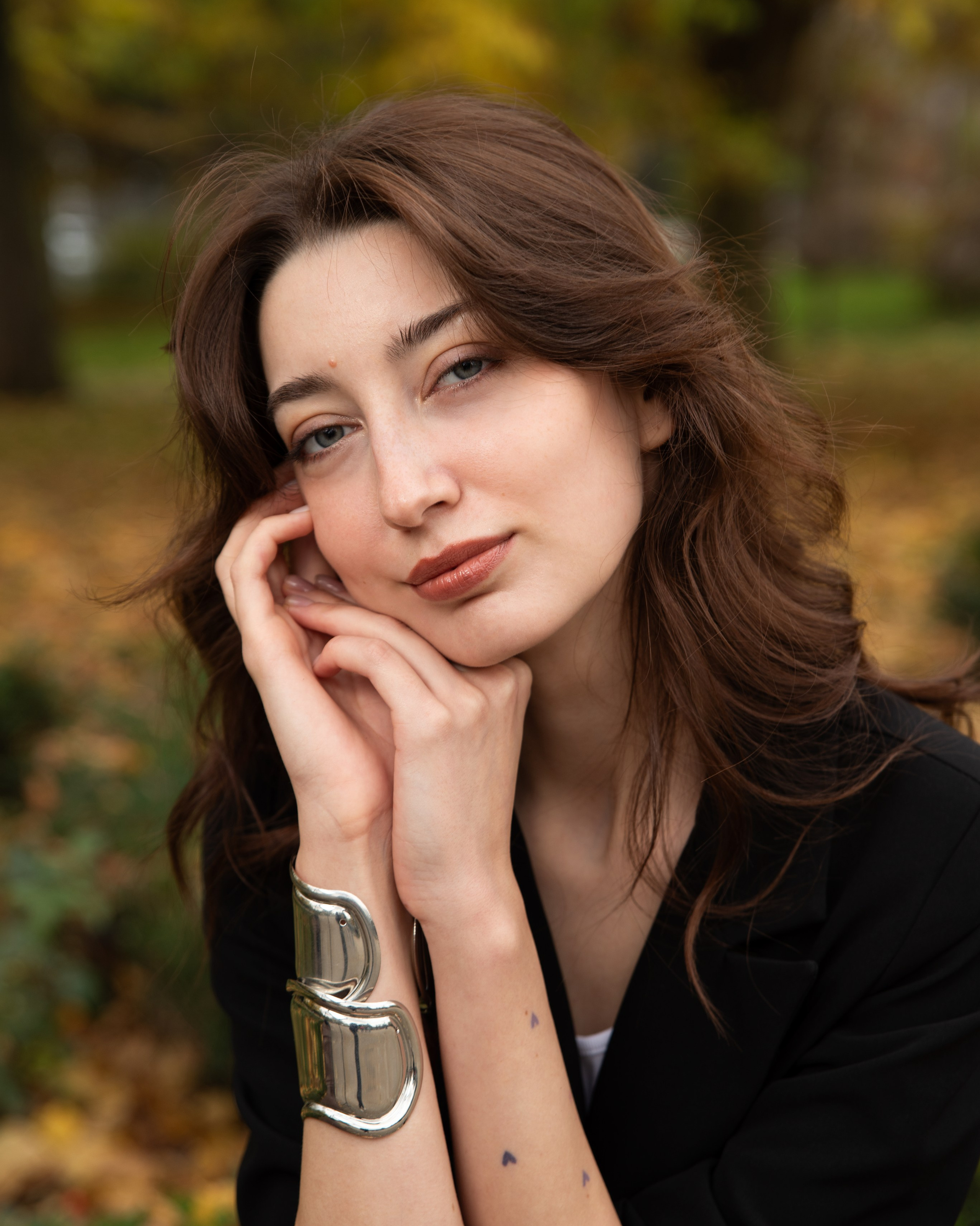 Лера осень центральный парк Краснодара