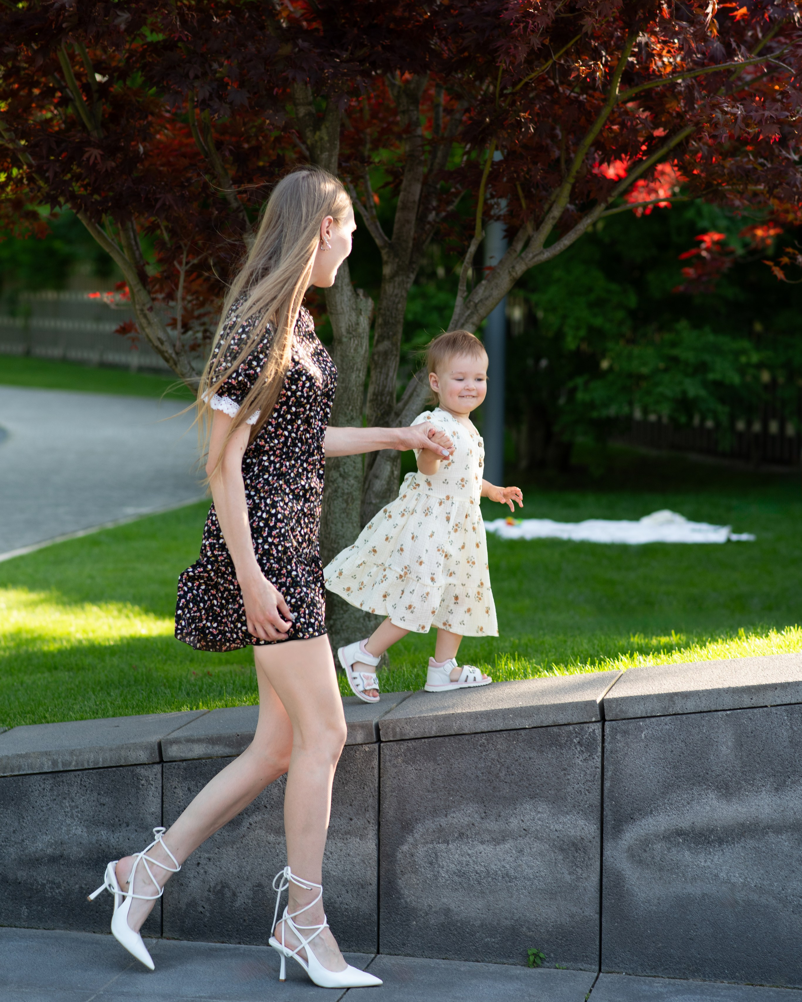 Катя с маленькой Кирой в «Галицком»