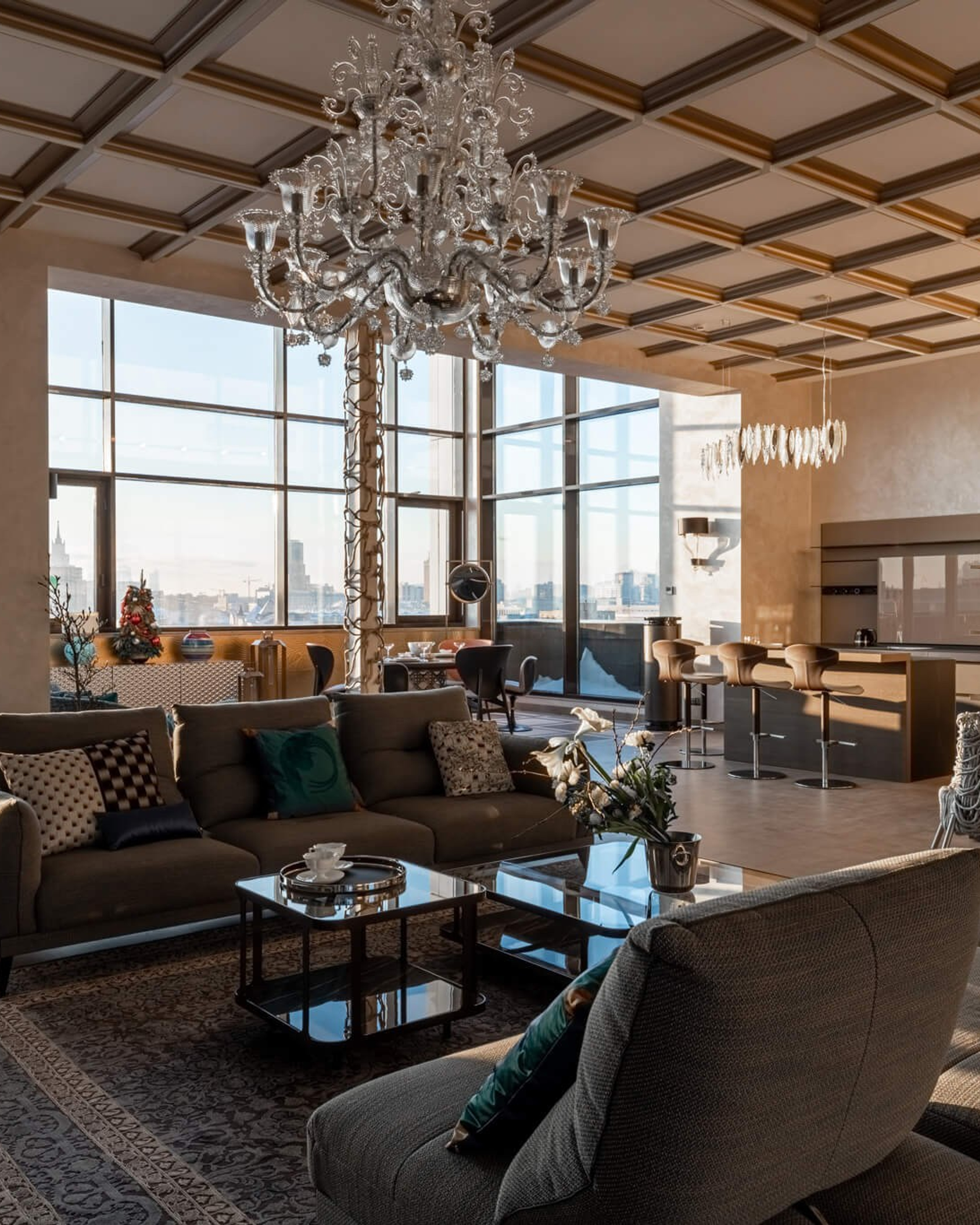 Квартира: дизайнер Наталья Бологова, съемка для Трио-интерьер