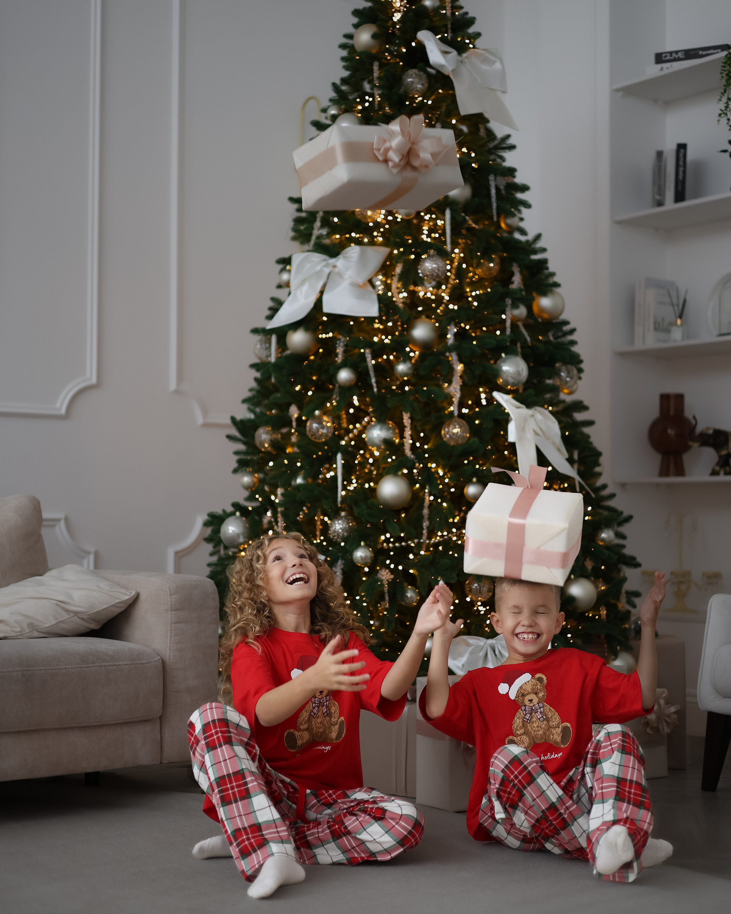 Детская Новогодняя фотосессия