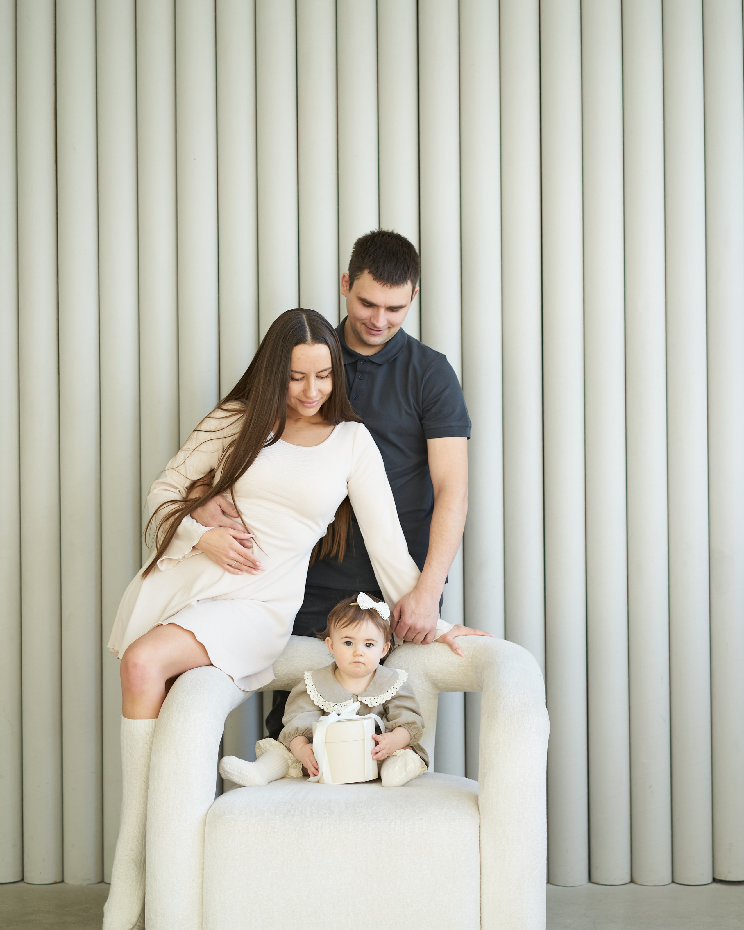 Семейная фотосессия в&nbsp;студии