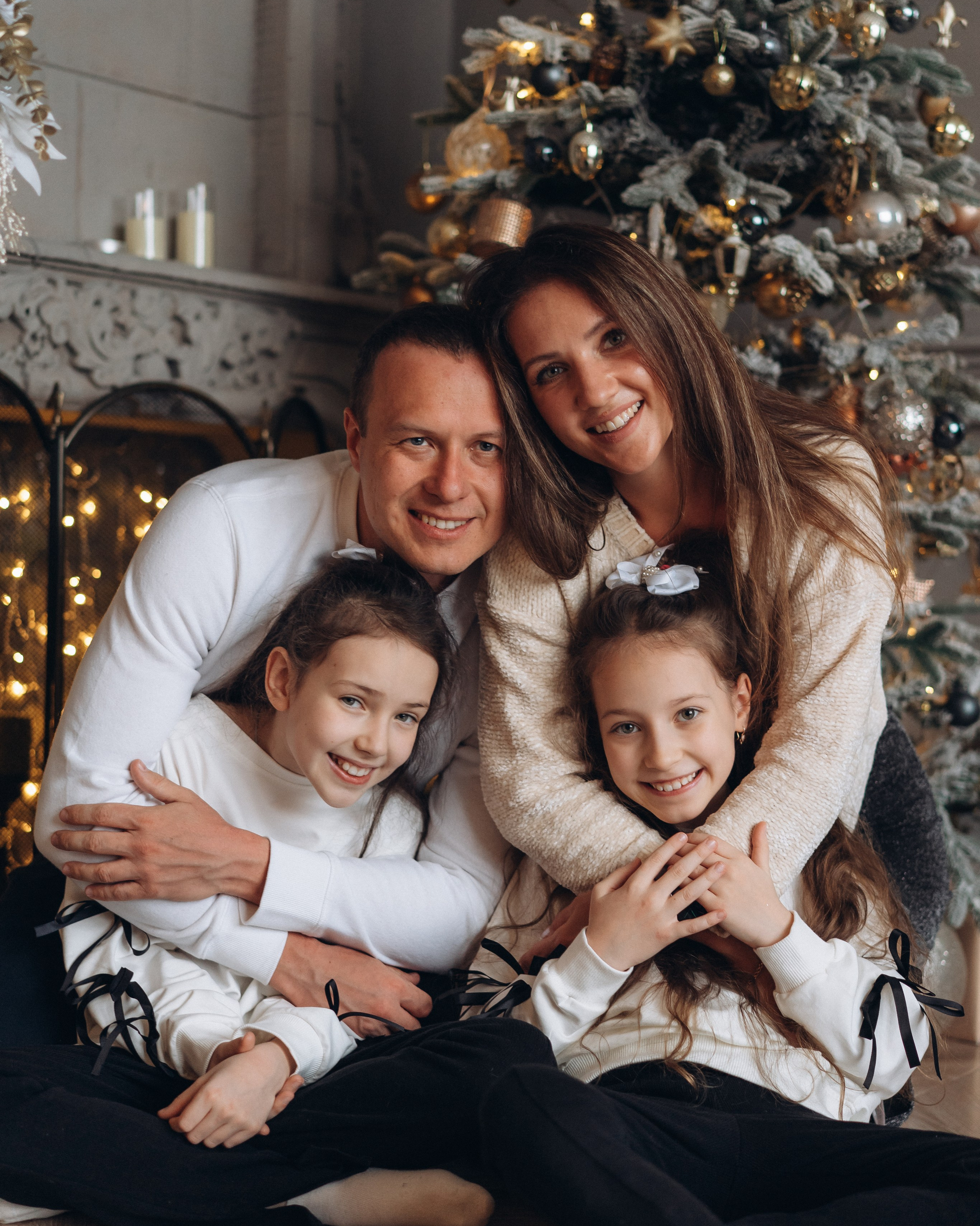 Семейная съемка в&nbsp;студии