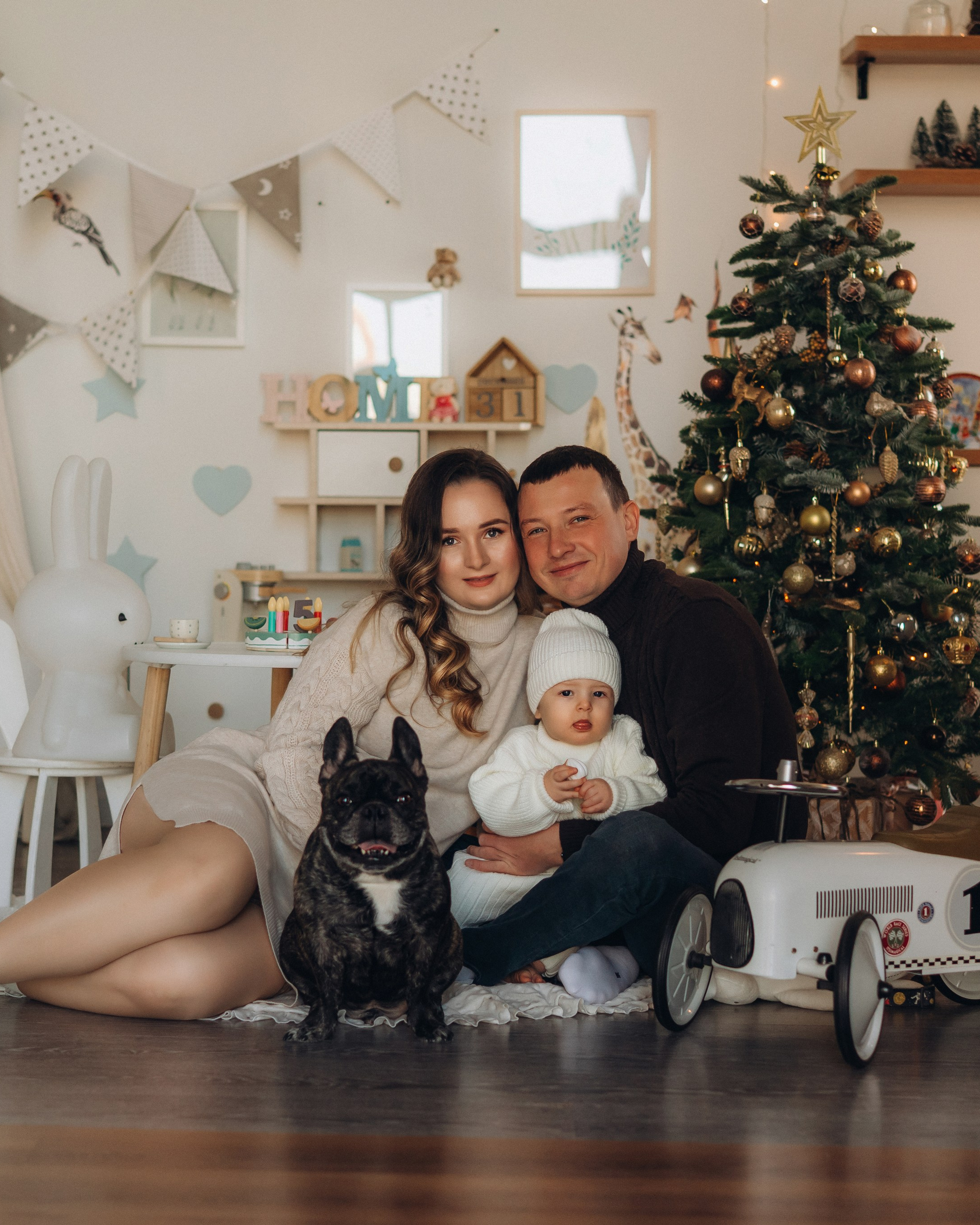 Семейная съемка в&nbsp;студии