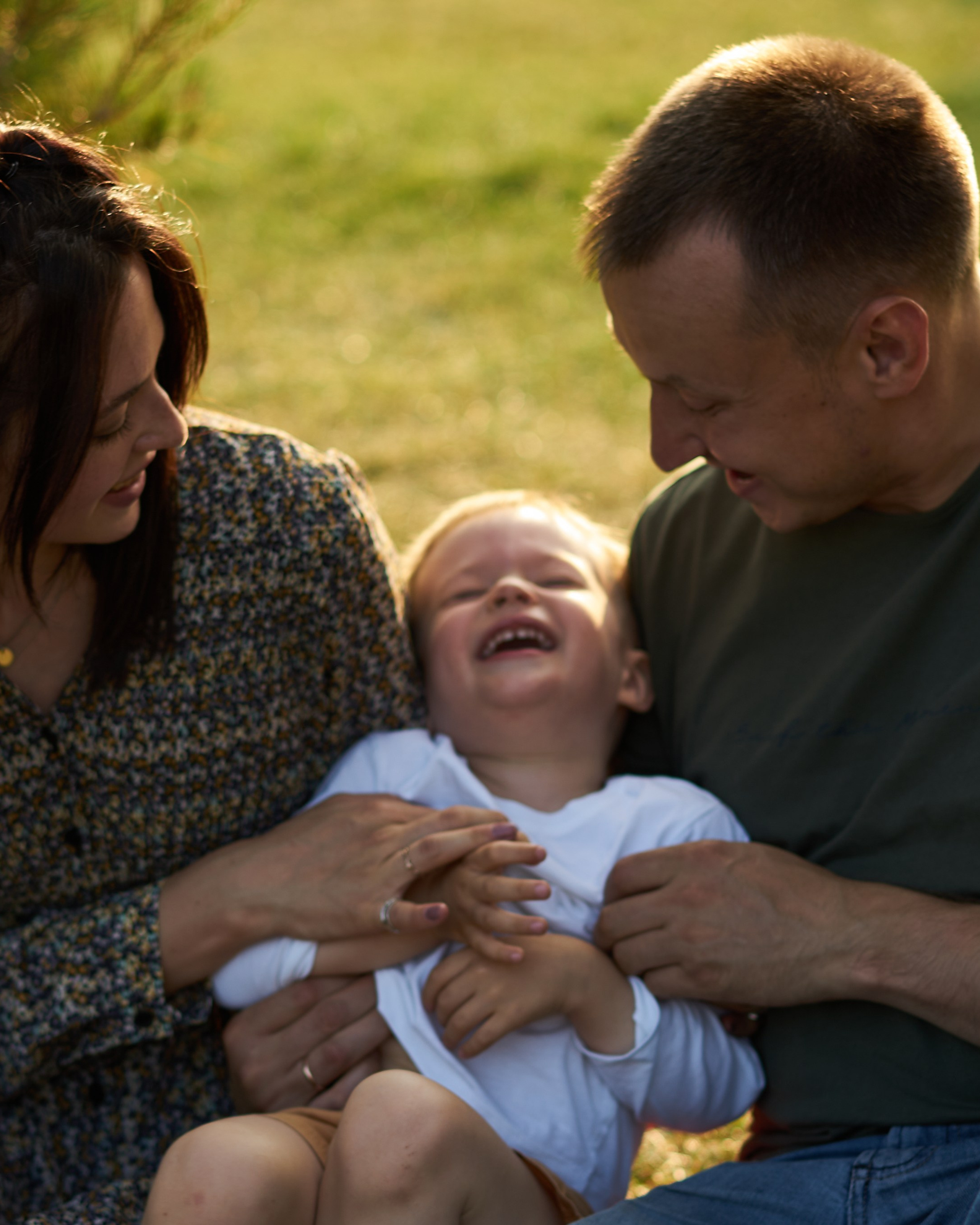 Семейная фотосессия летом в&nbsp;парке
