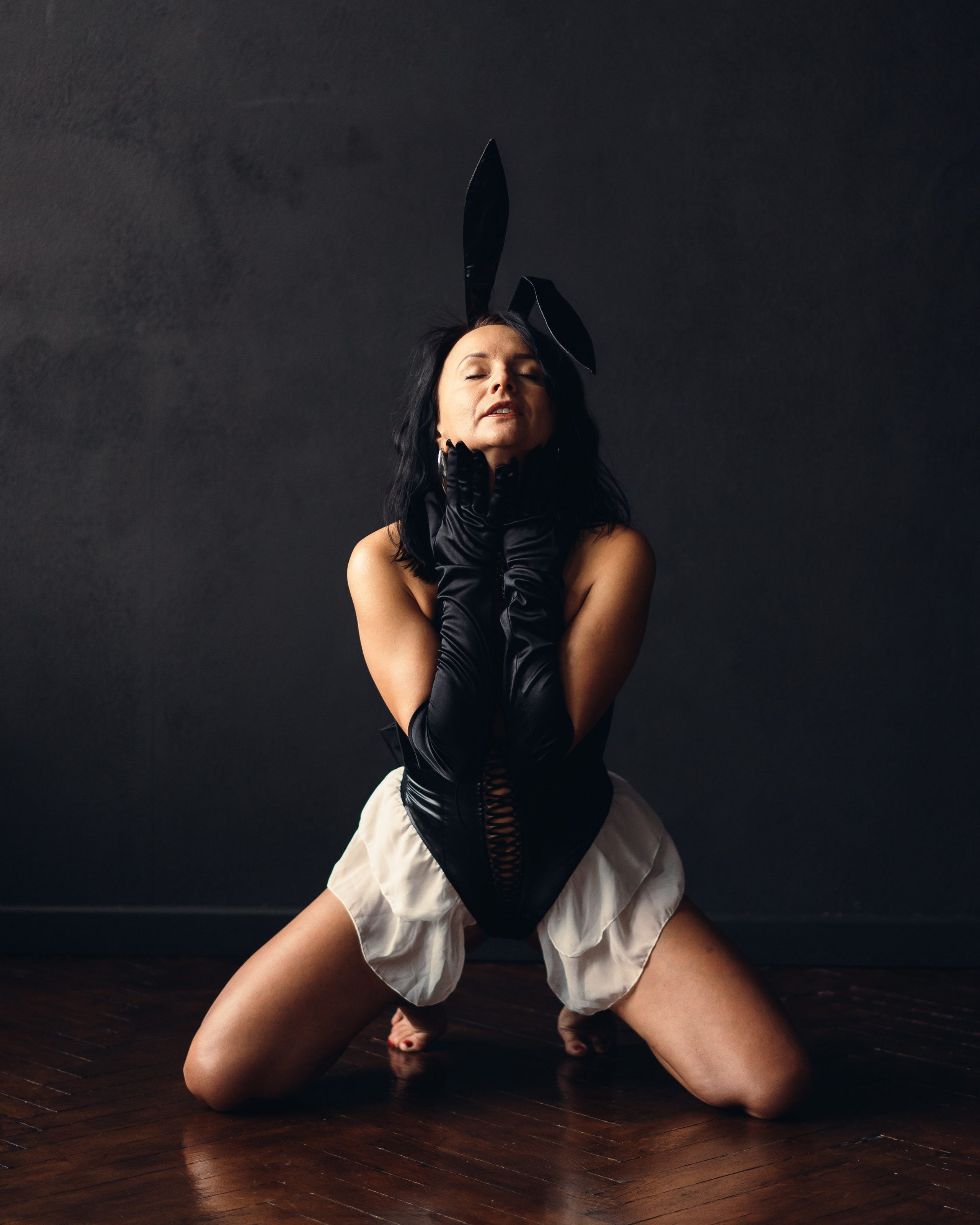 Будуарная сьемка в&nbsp;студии