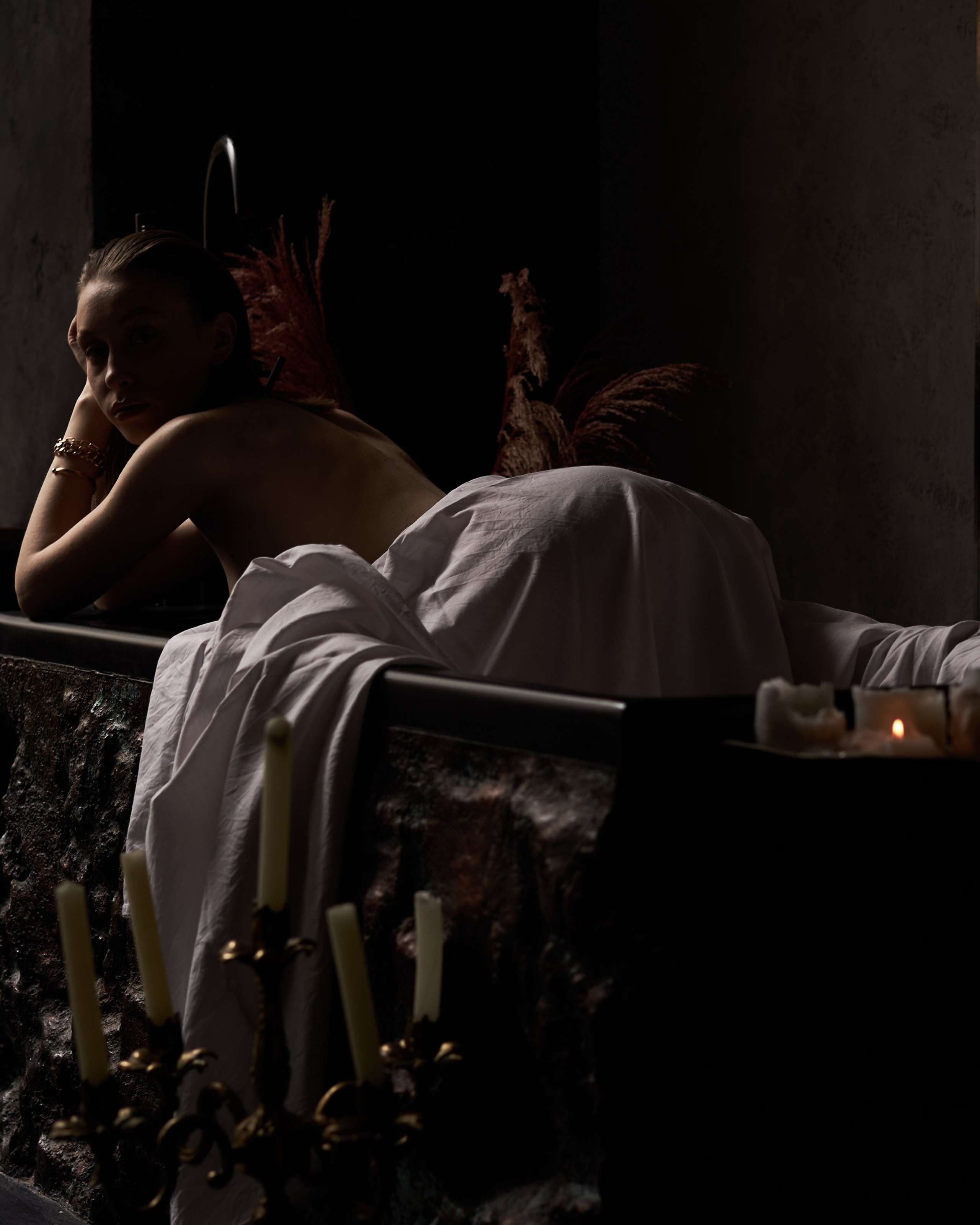 Будуарная фотосессия в&nbsp;студии