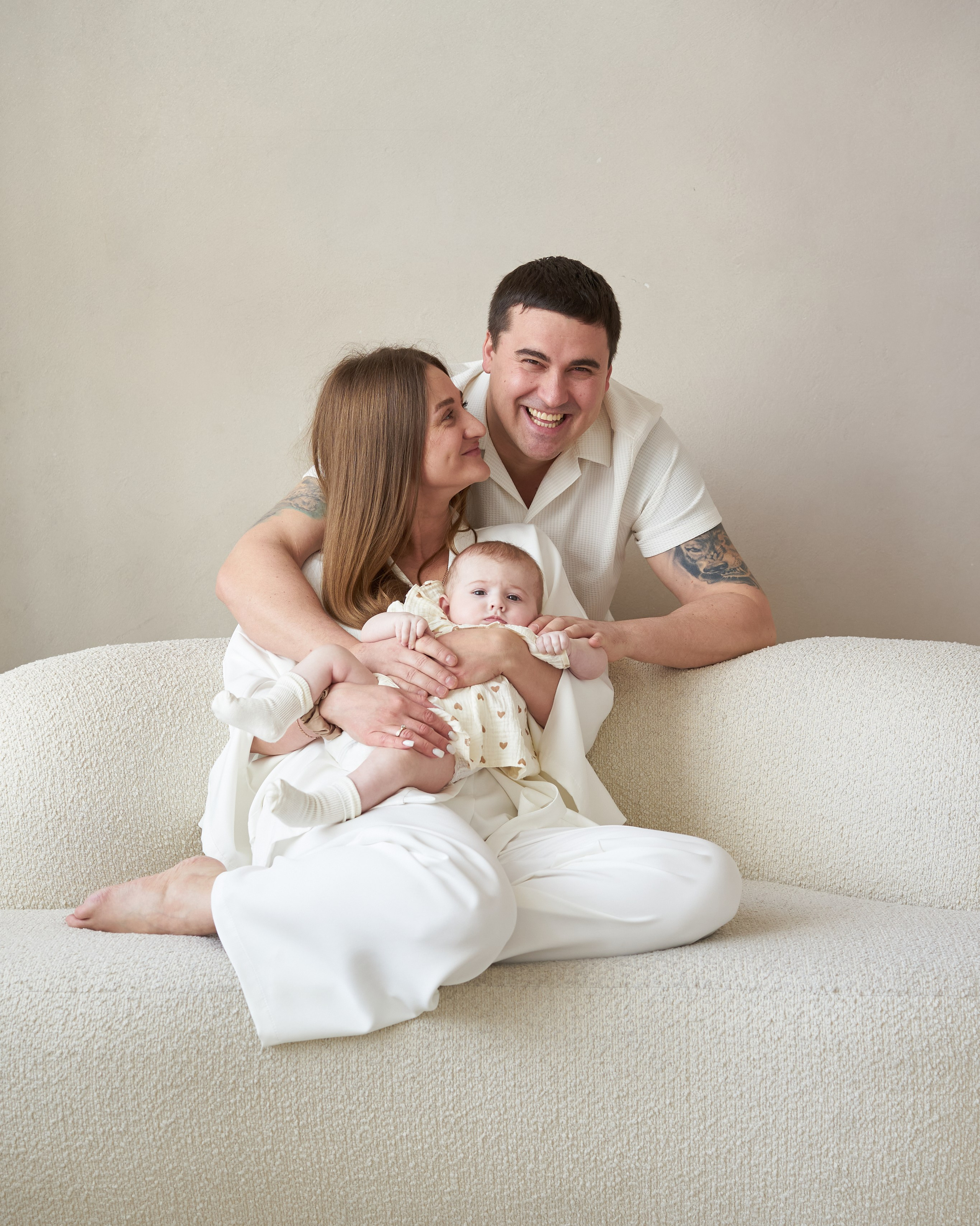 Семейная фотосессия в&nbsp;студии