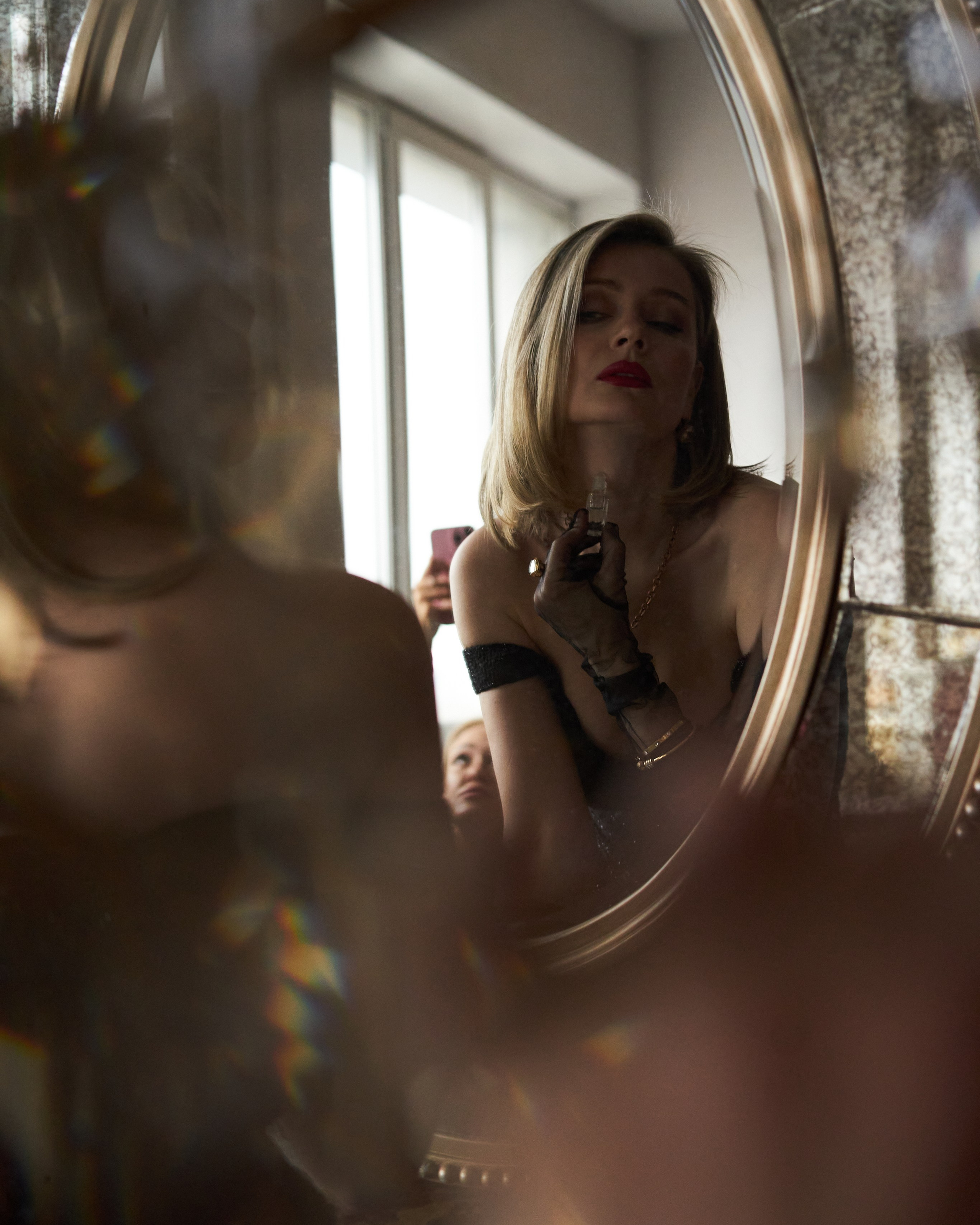 Съемка для рекламы парфюма