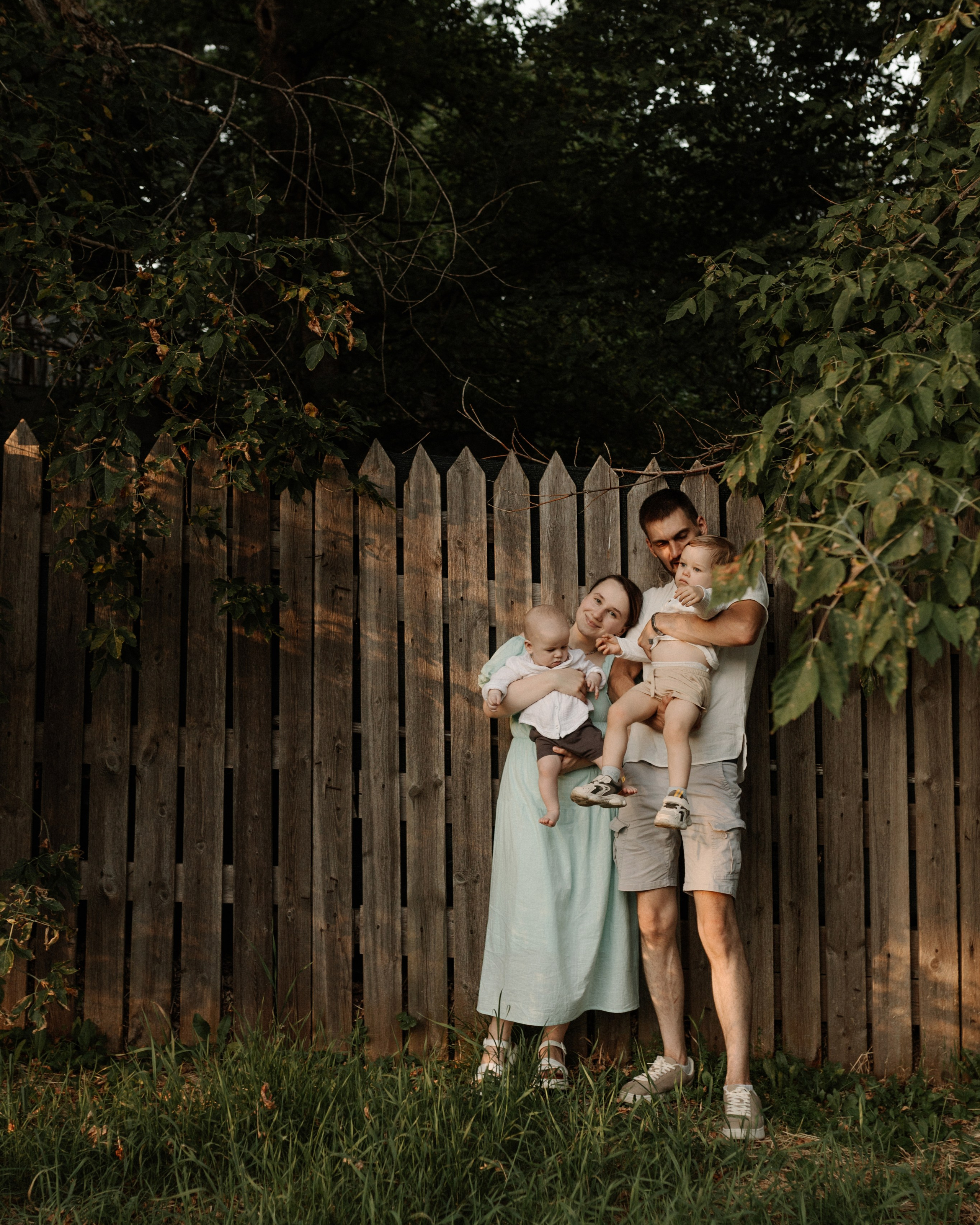 Оксана, Лёша, Рома и&nbsp;Коля