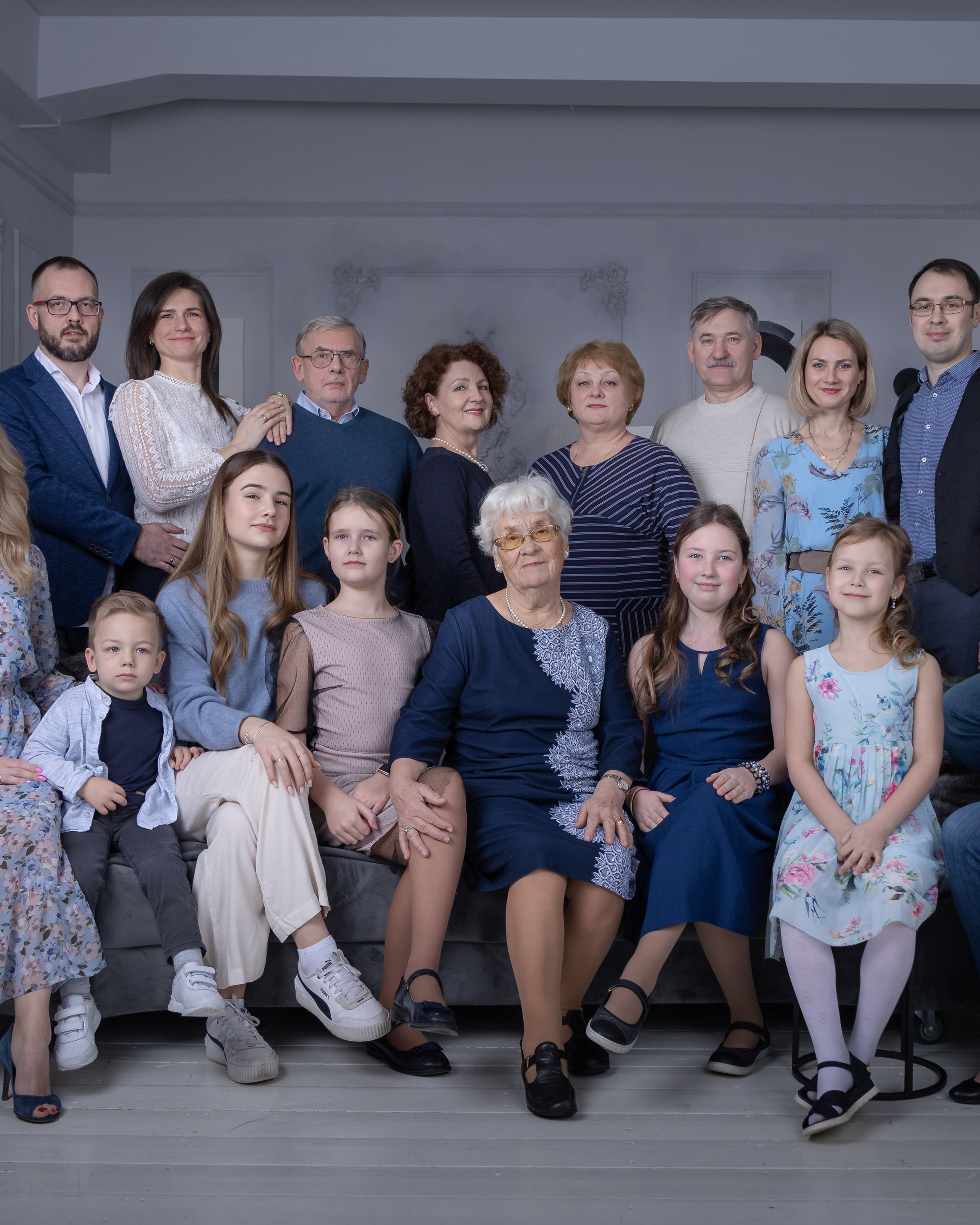 Большая семья