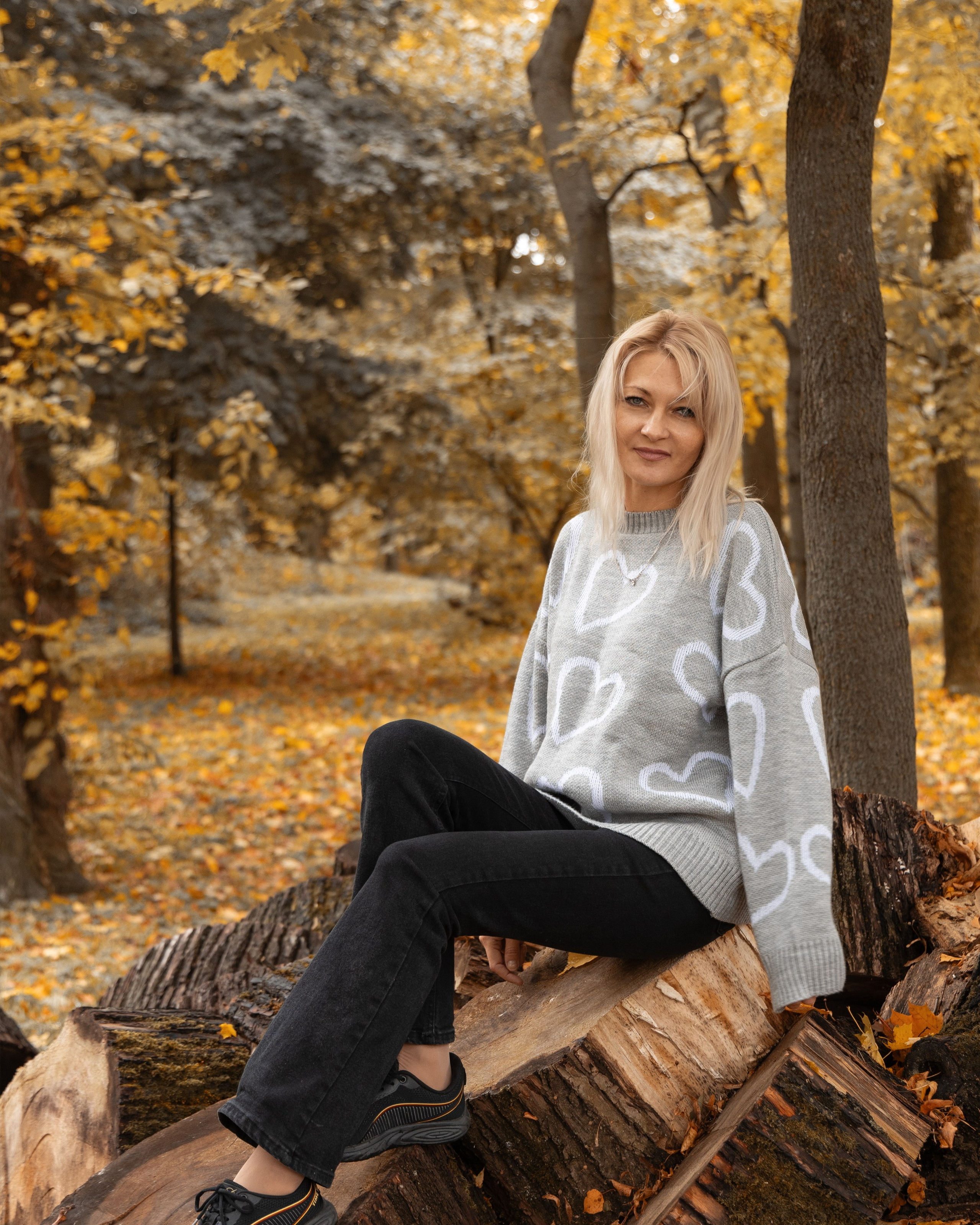 Прогулка в осеннем парке
