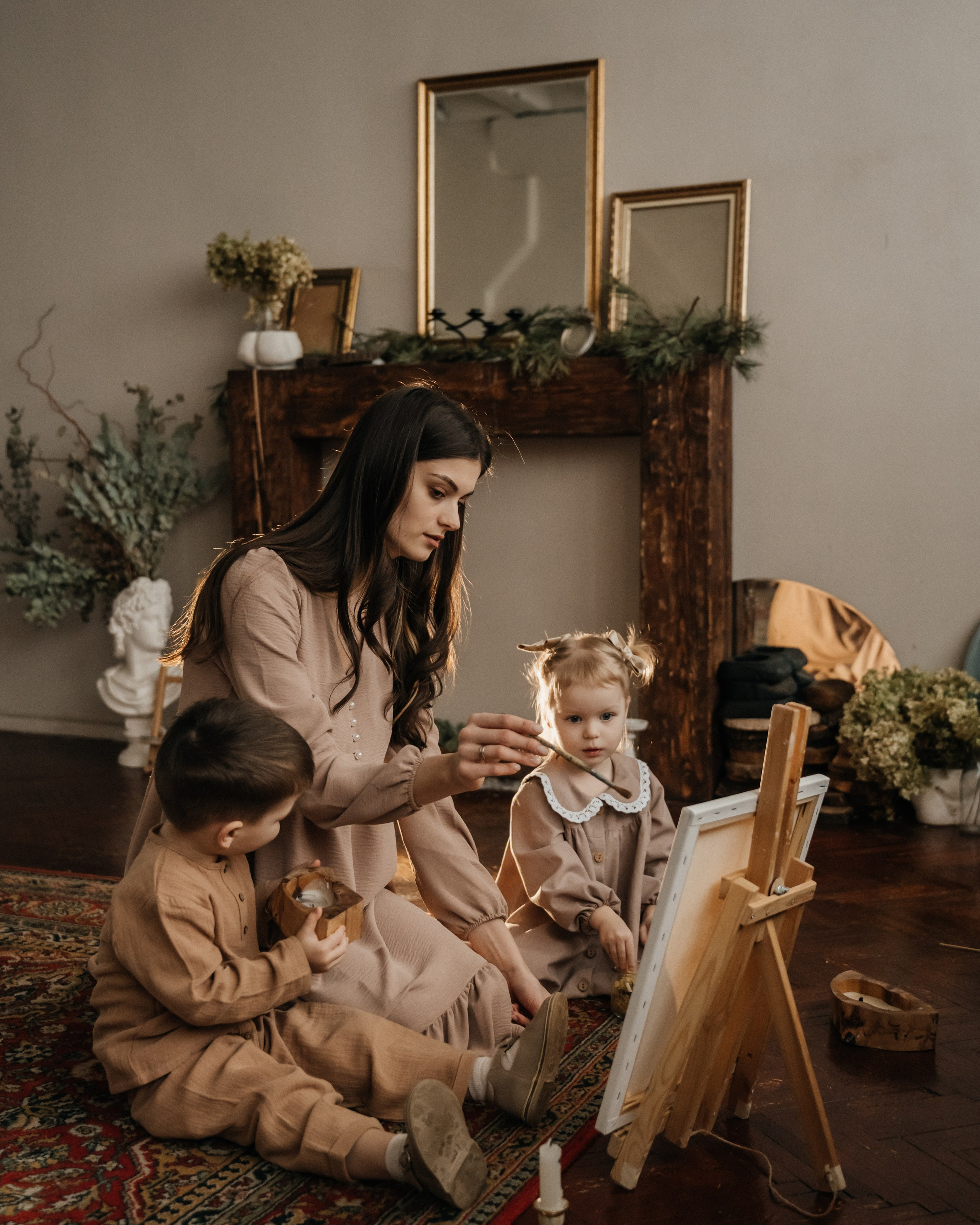 В мастерской