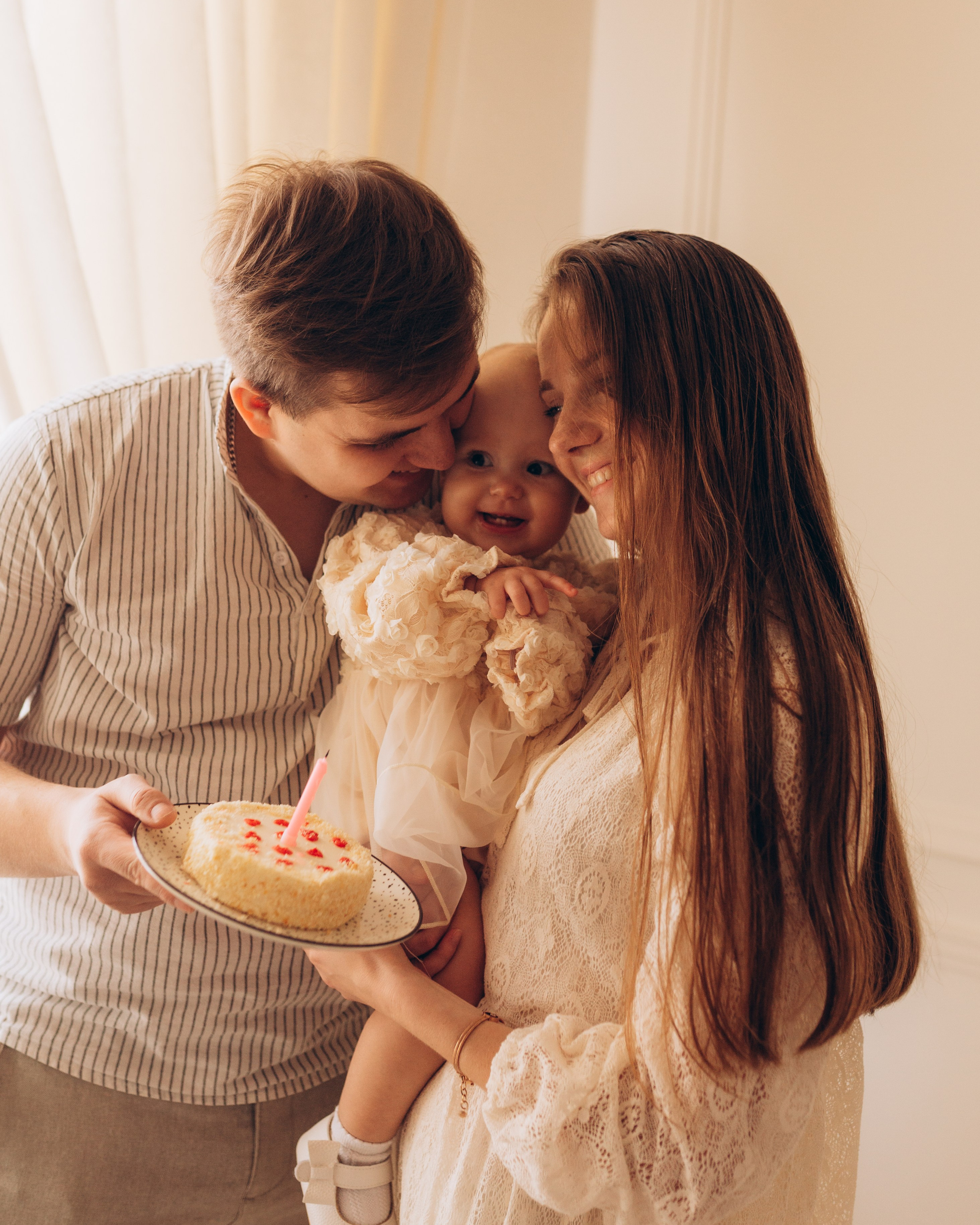 Глашенька с семьей