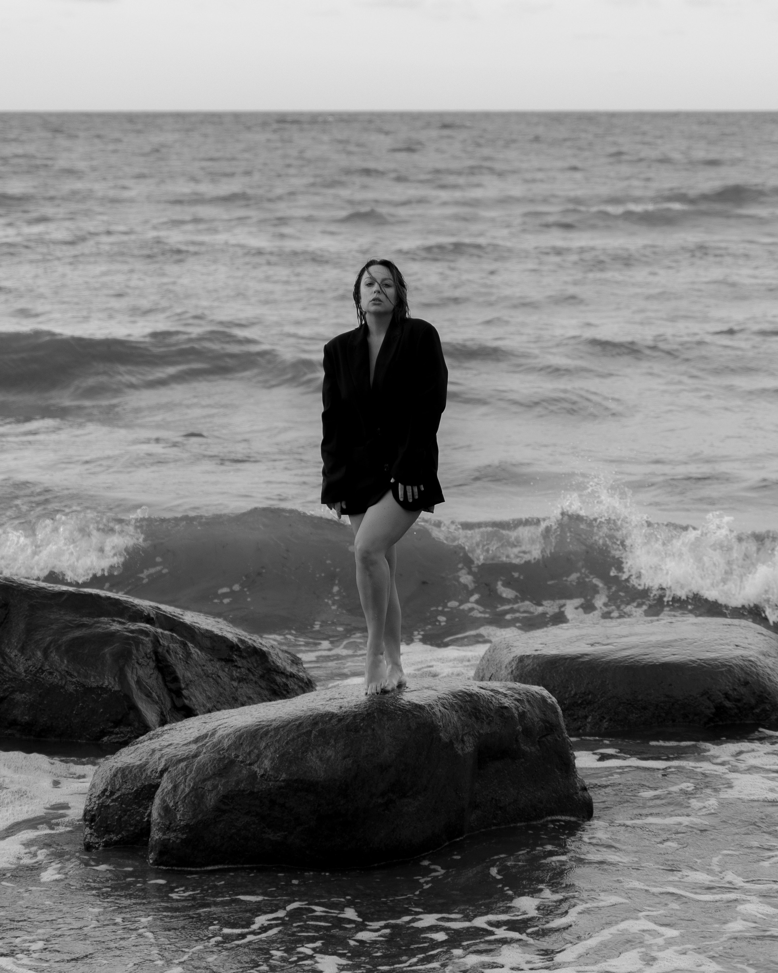 съёмка на море