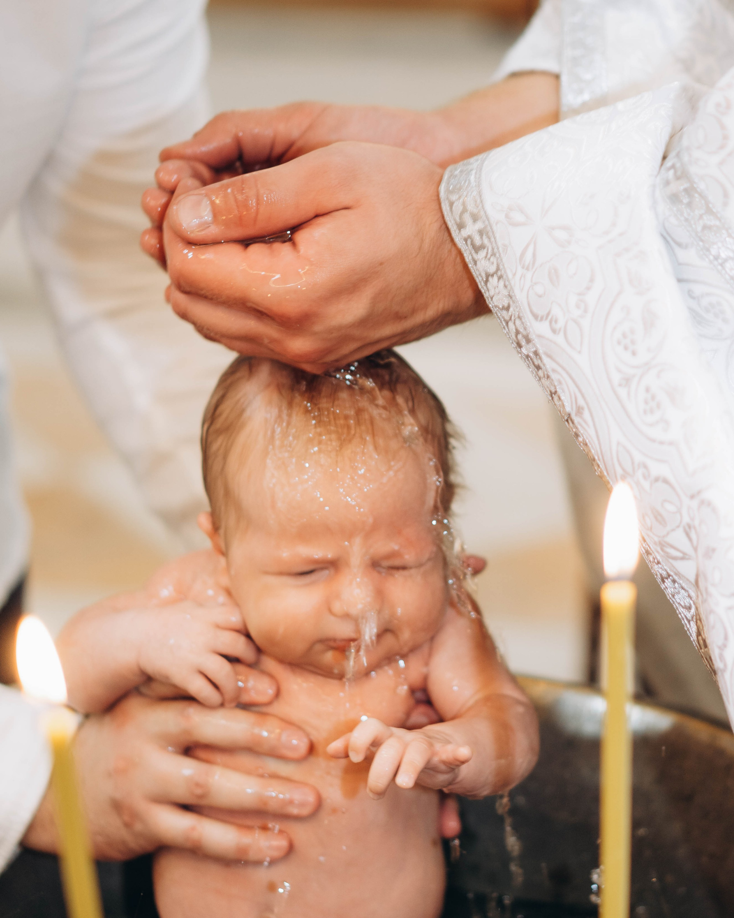 Крещение Тихона Церковь Почаевской иконы Божией Матери в Салтыковке