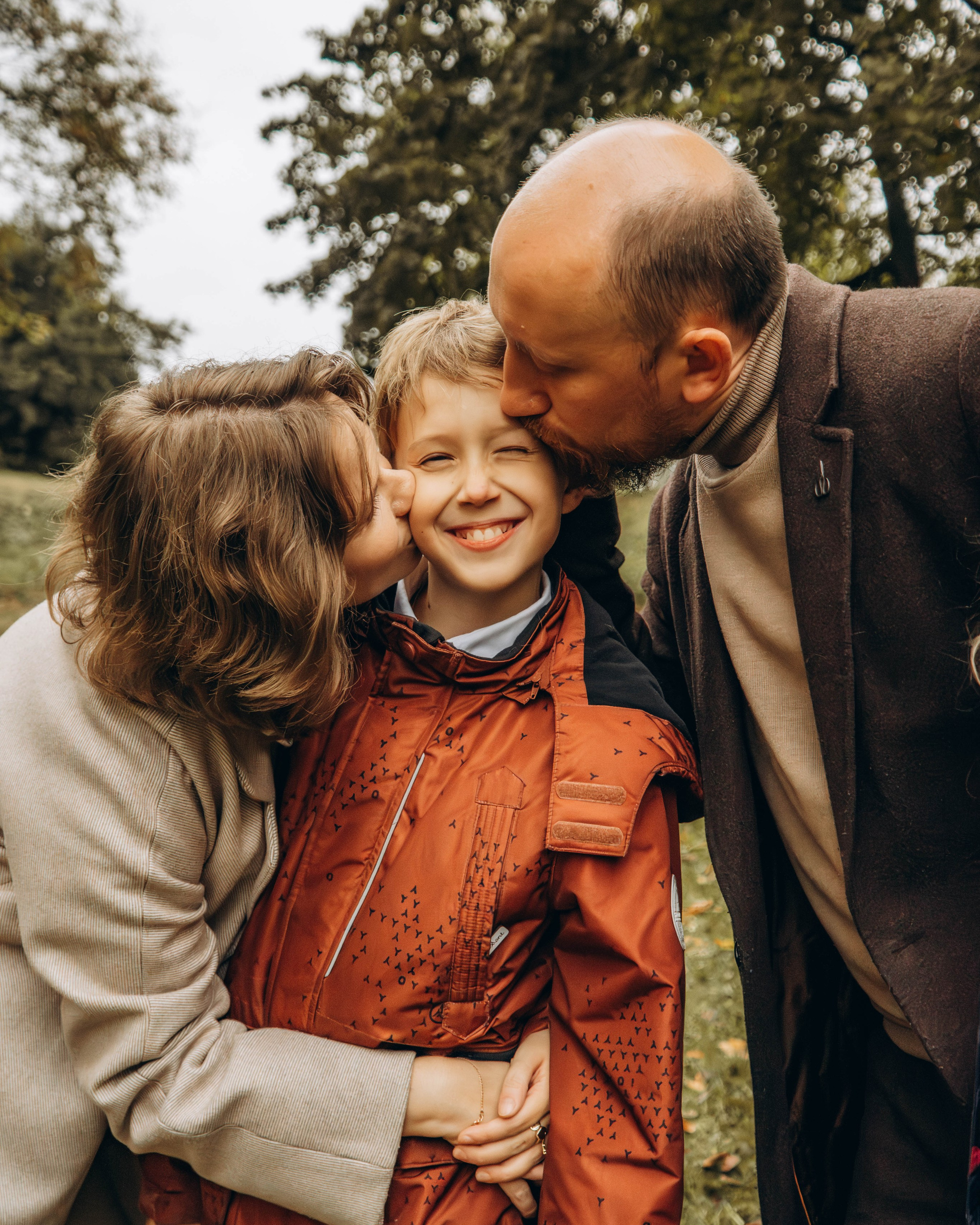 Осенняя семейная съемка в парке Царицыно
